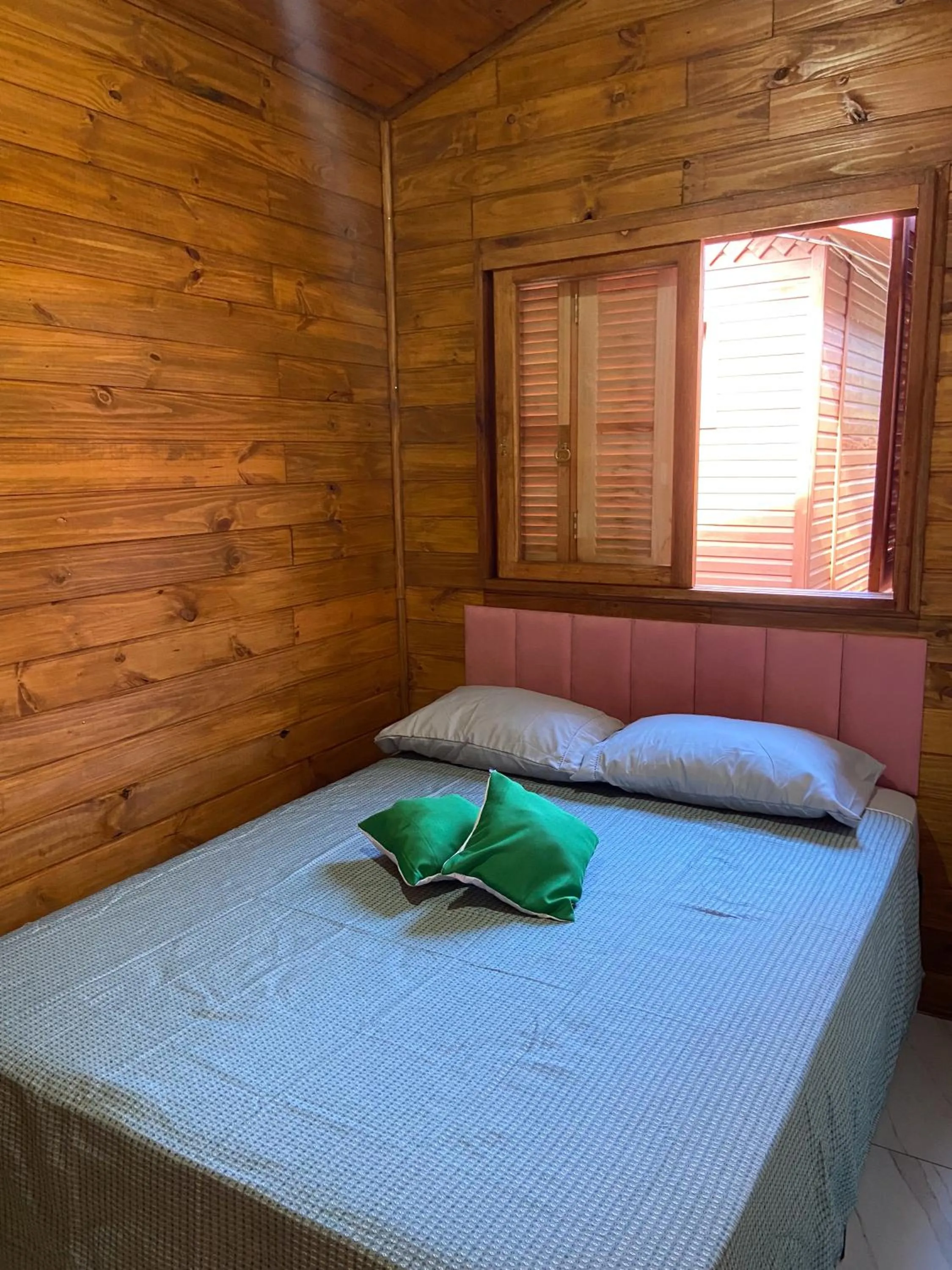 Bed in Green Mountain Pousada