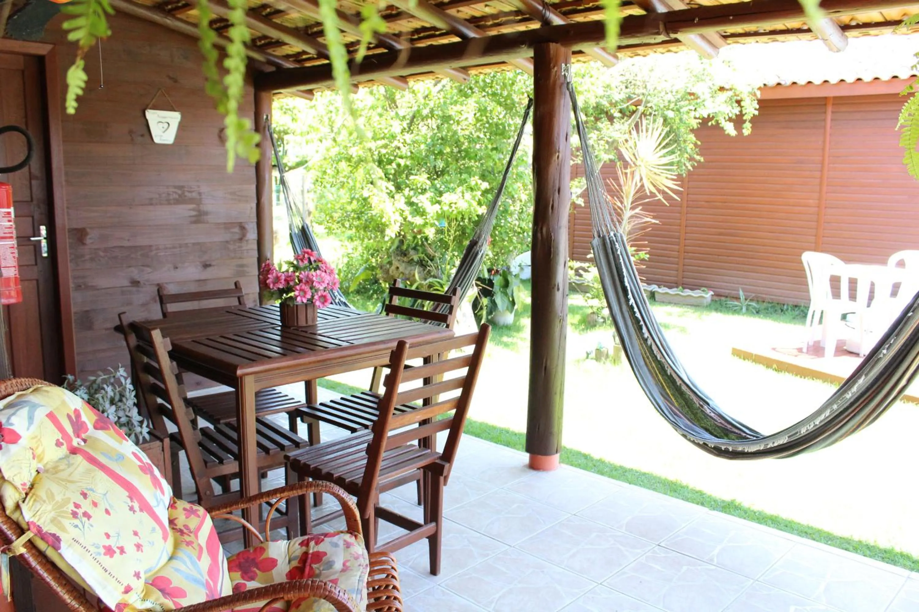 Patio in Green Mountain Pousada