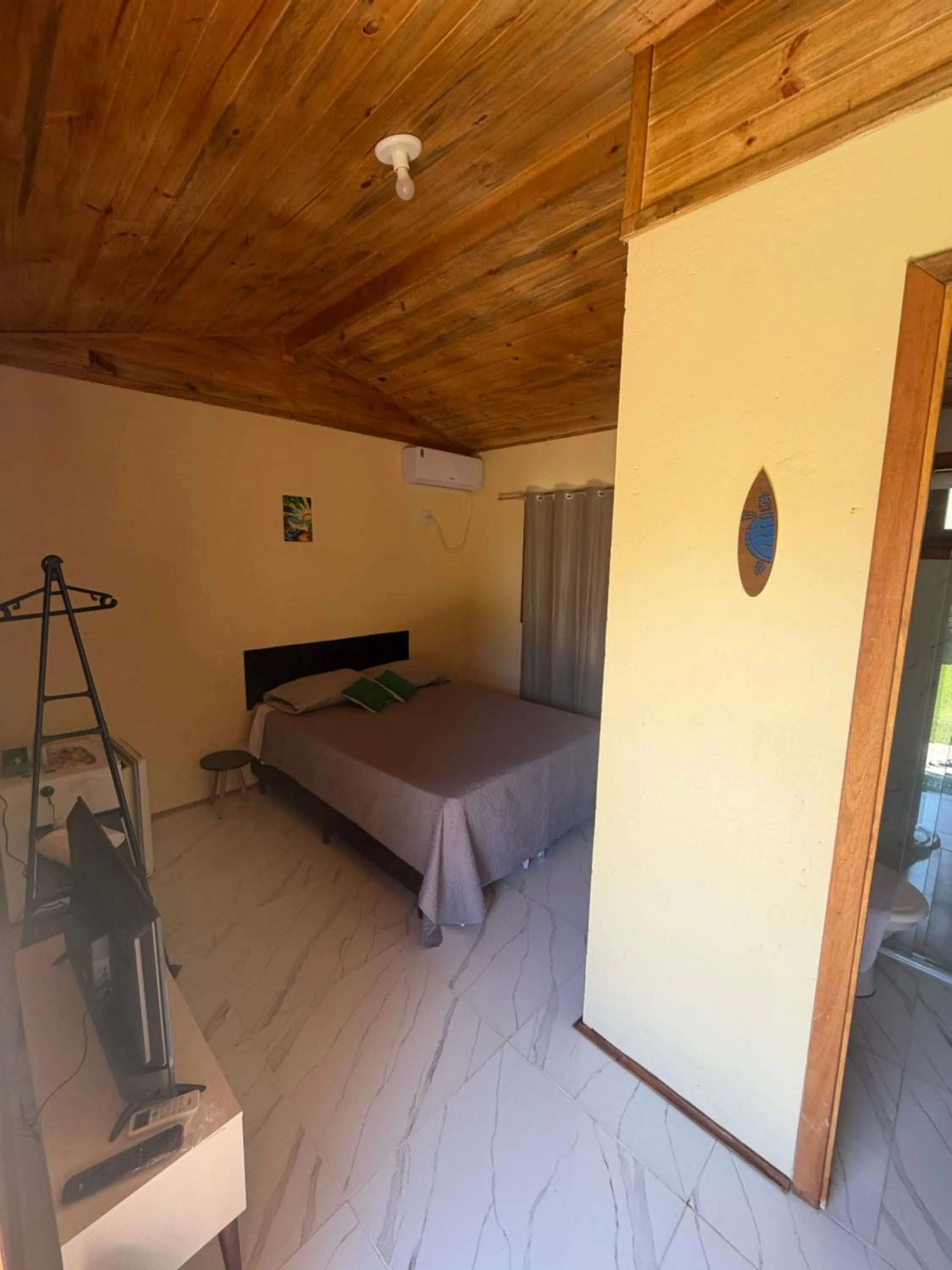 TV and multimedia, Bed in Green Mountain Pousada