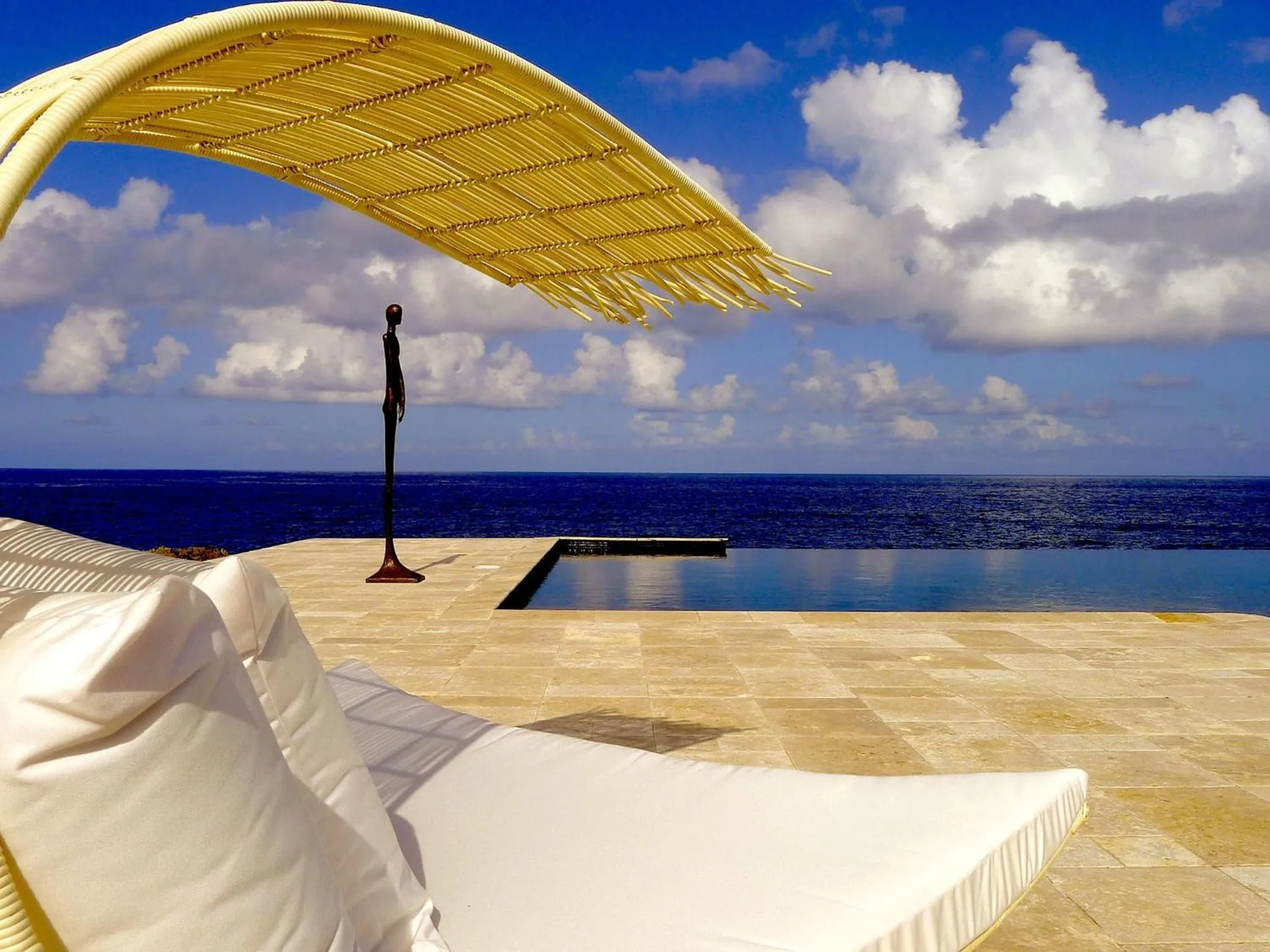 Swimming pool in The Trident Hotel