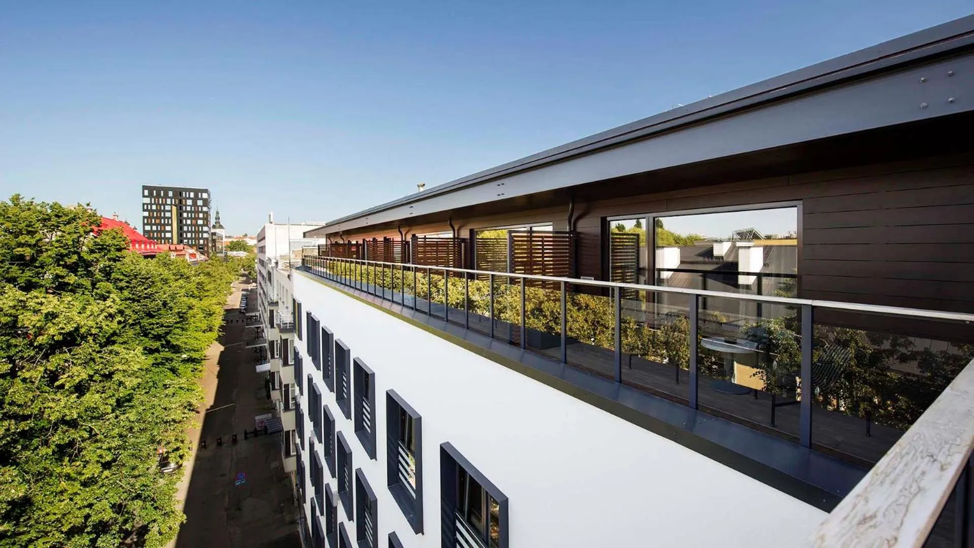 Balcony/Terrace in Hestia Hotel Kentmanni