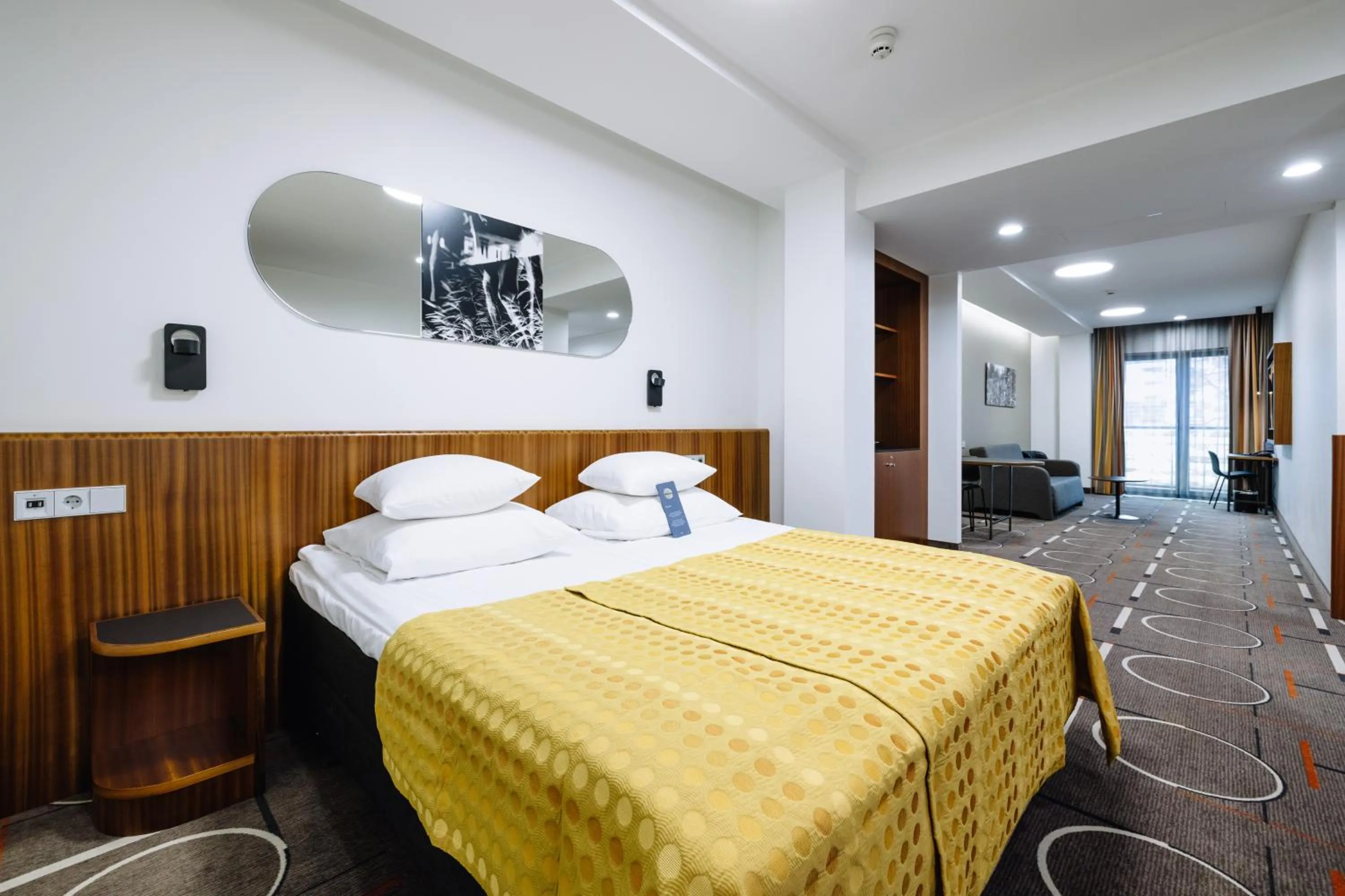 Bedroom, Bed in Hestia Hotel Kentmanni