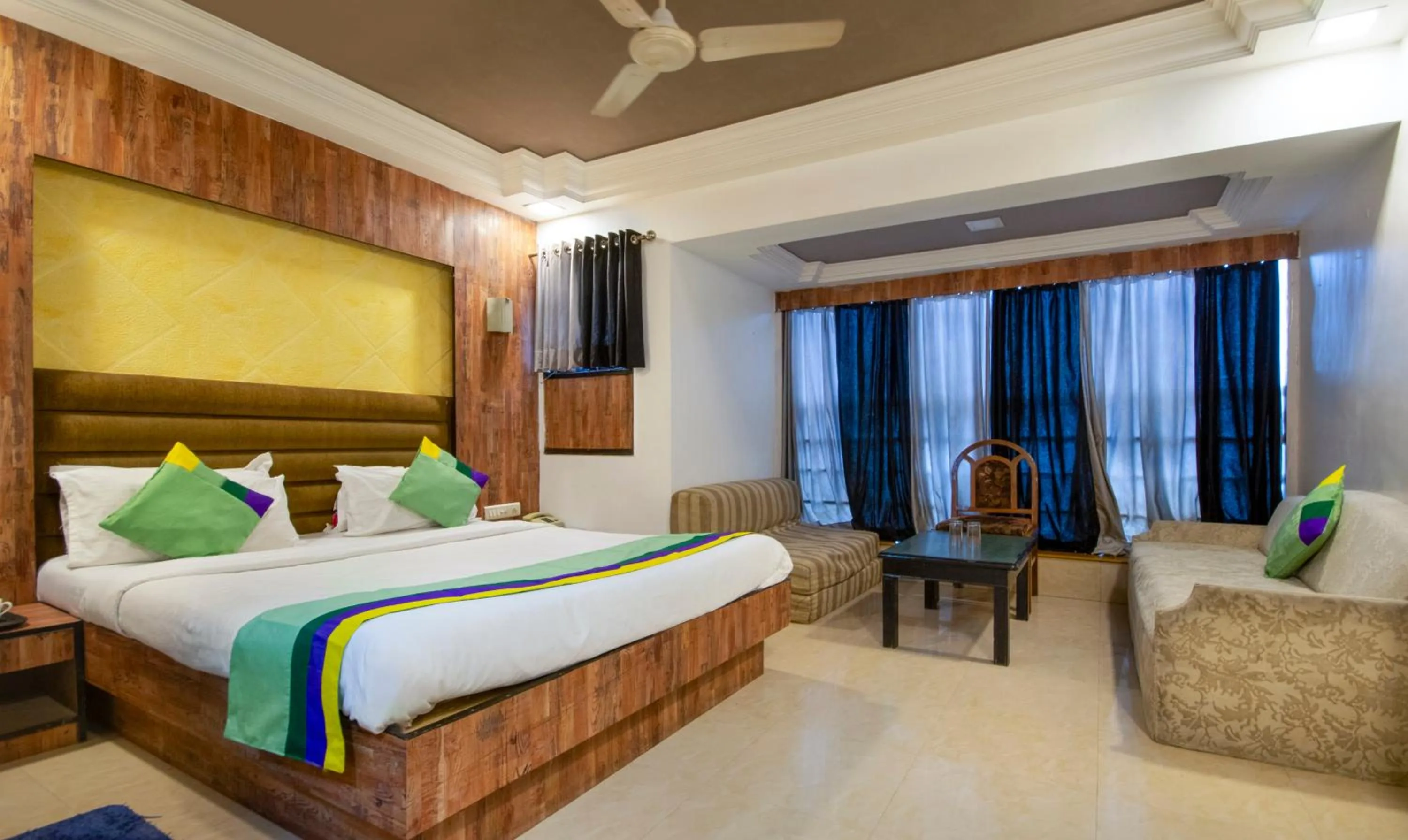 Bed in Itsy Hotels Shree Krishna Palace
