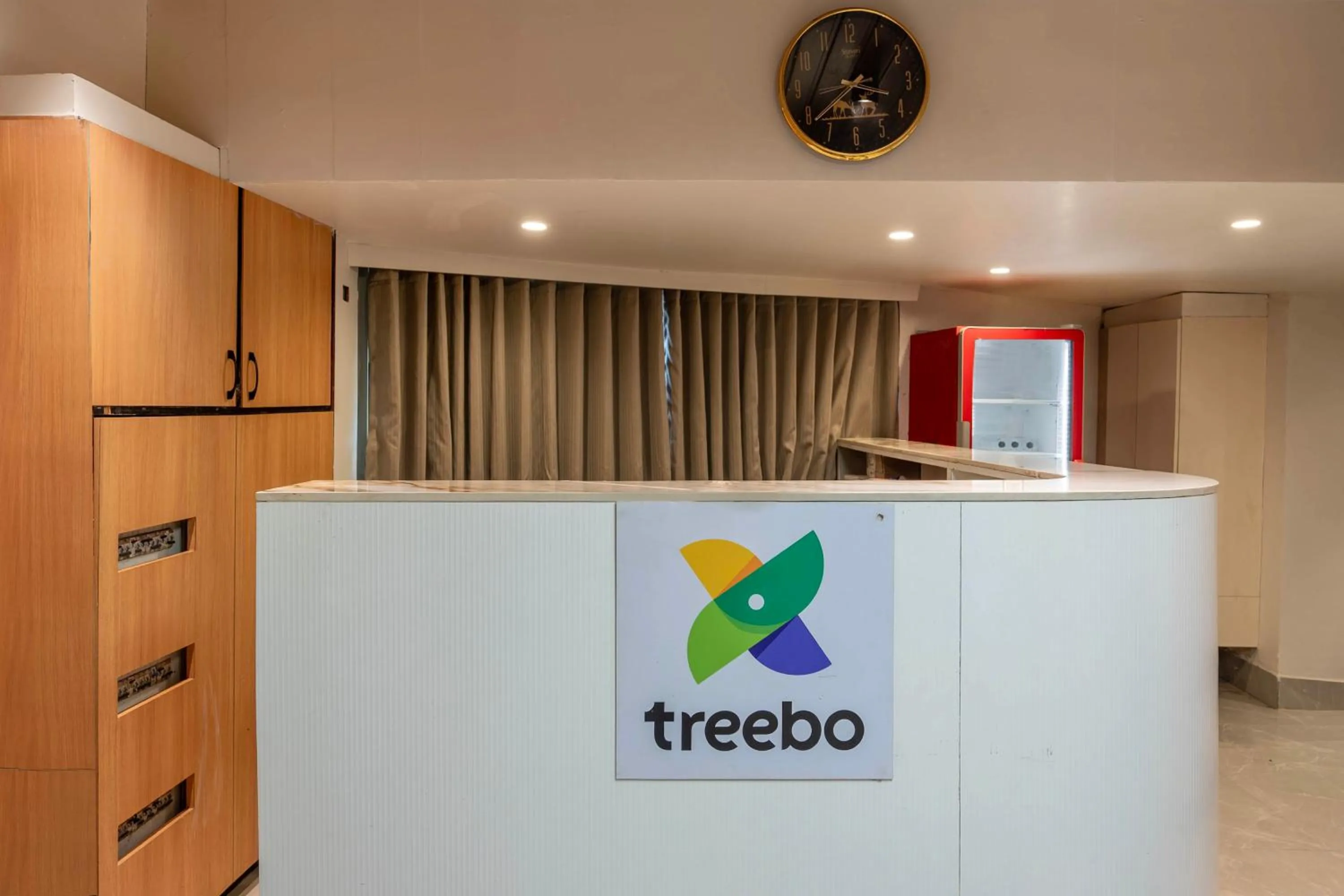 Lobby or reception in Treebo Shree Krishna Palace