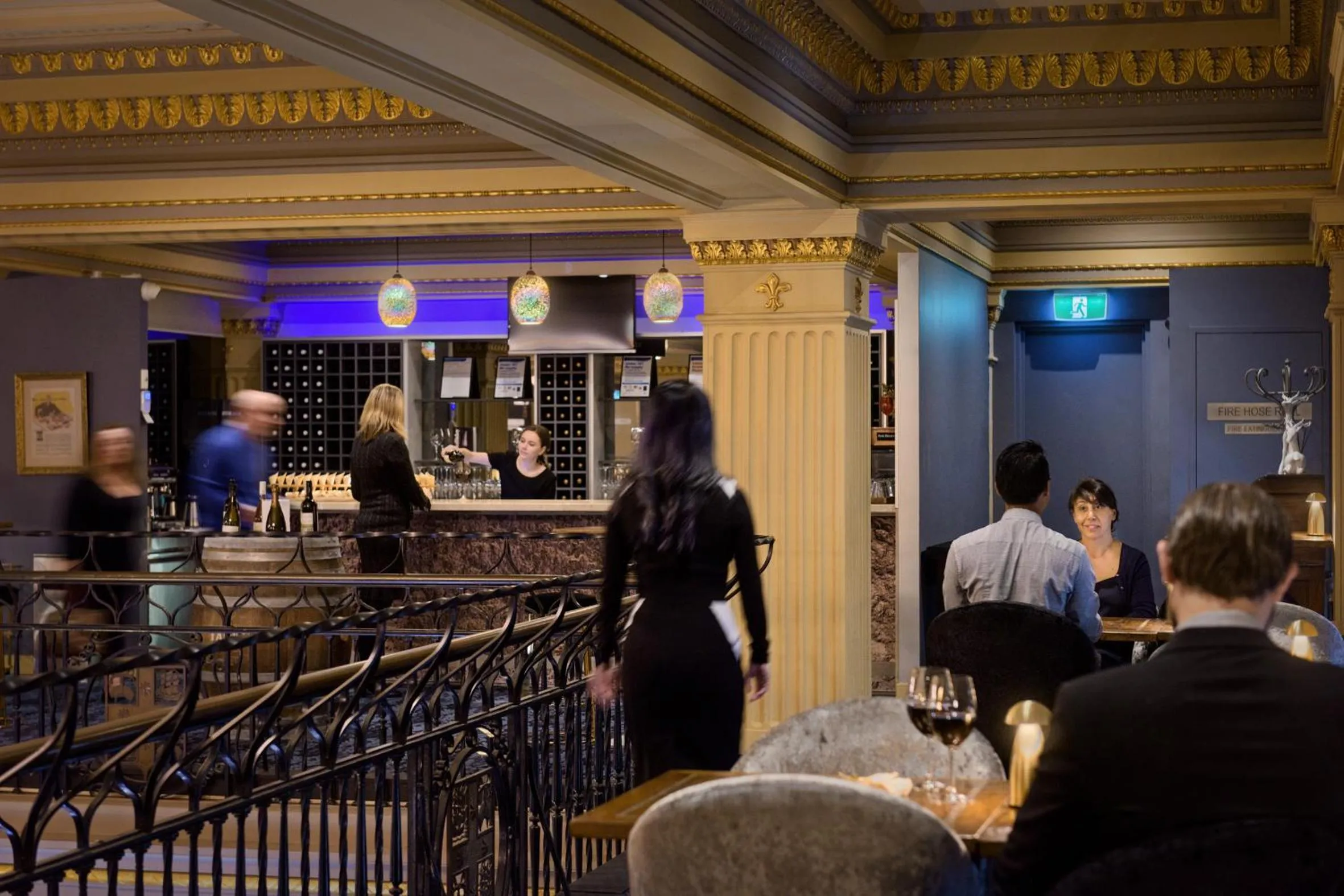 Lounge or bar in Treasury on Collins Melbourne