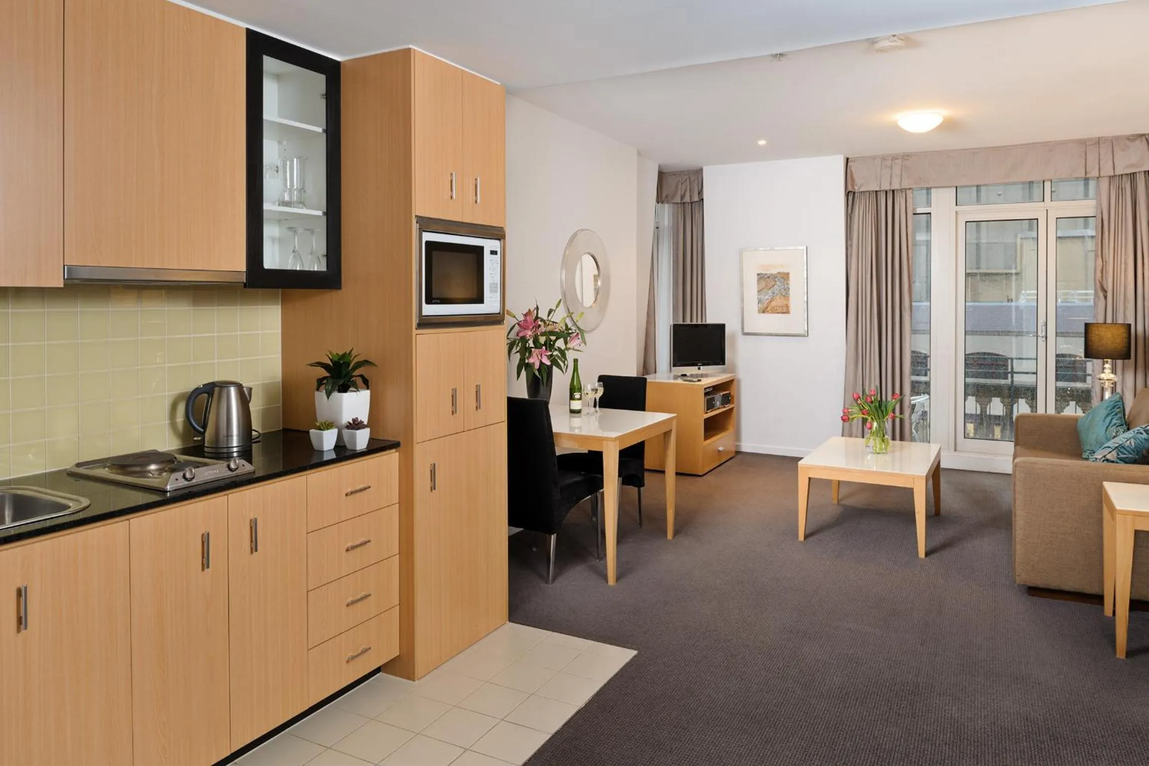 Living room in Treasury on Collins Melbourne