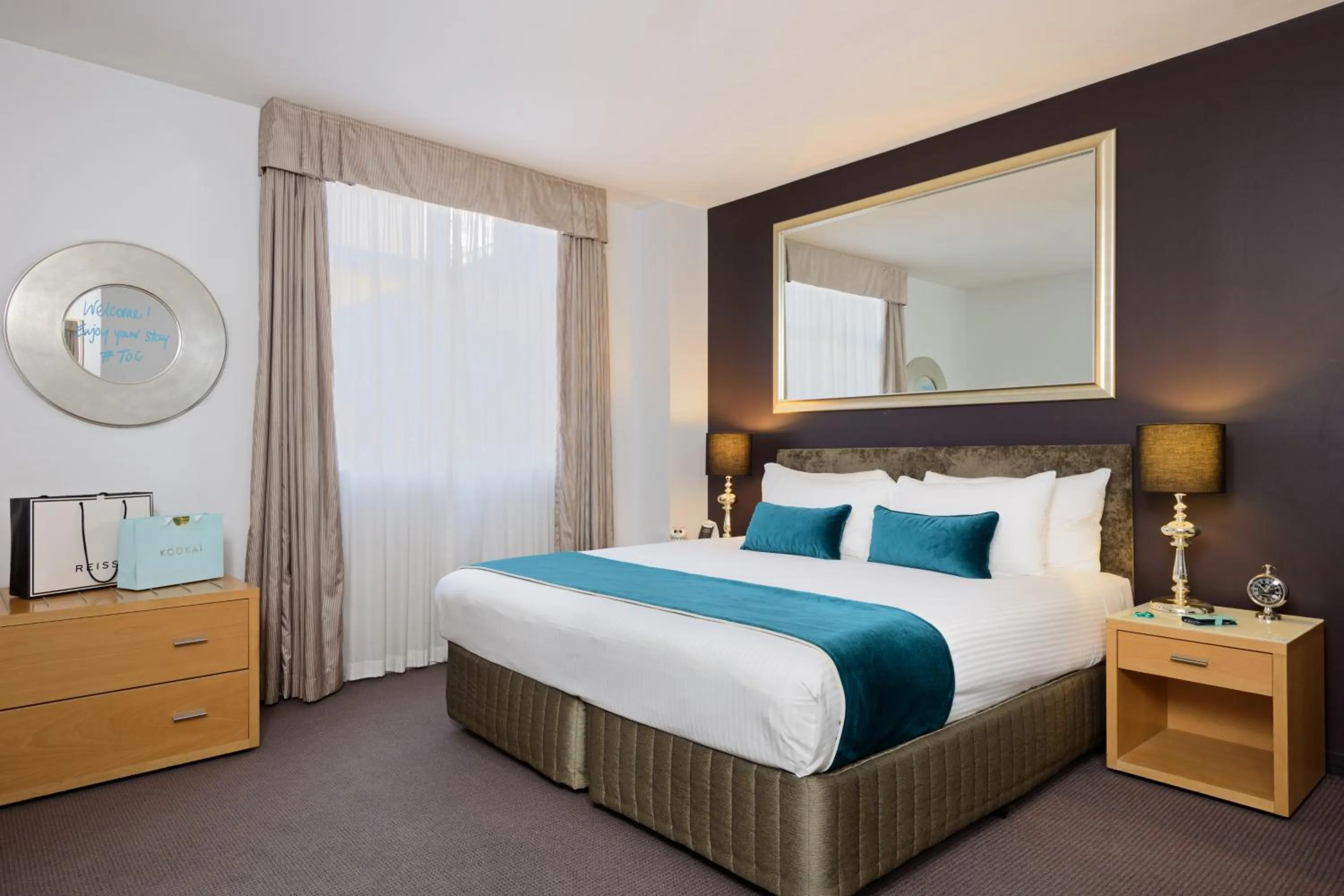 Bedroom, Bed in Treasury on Collins Melbourne