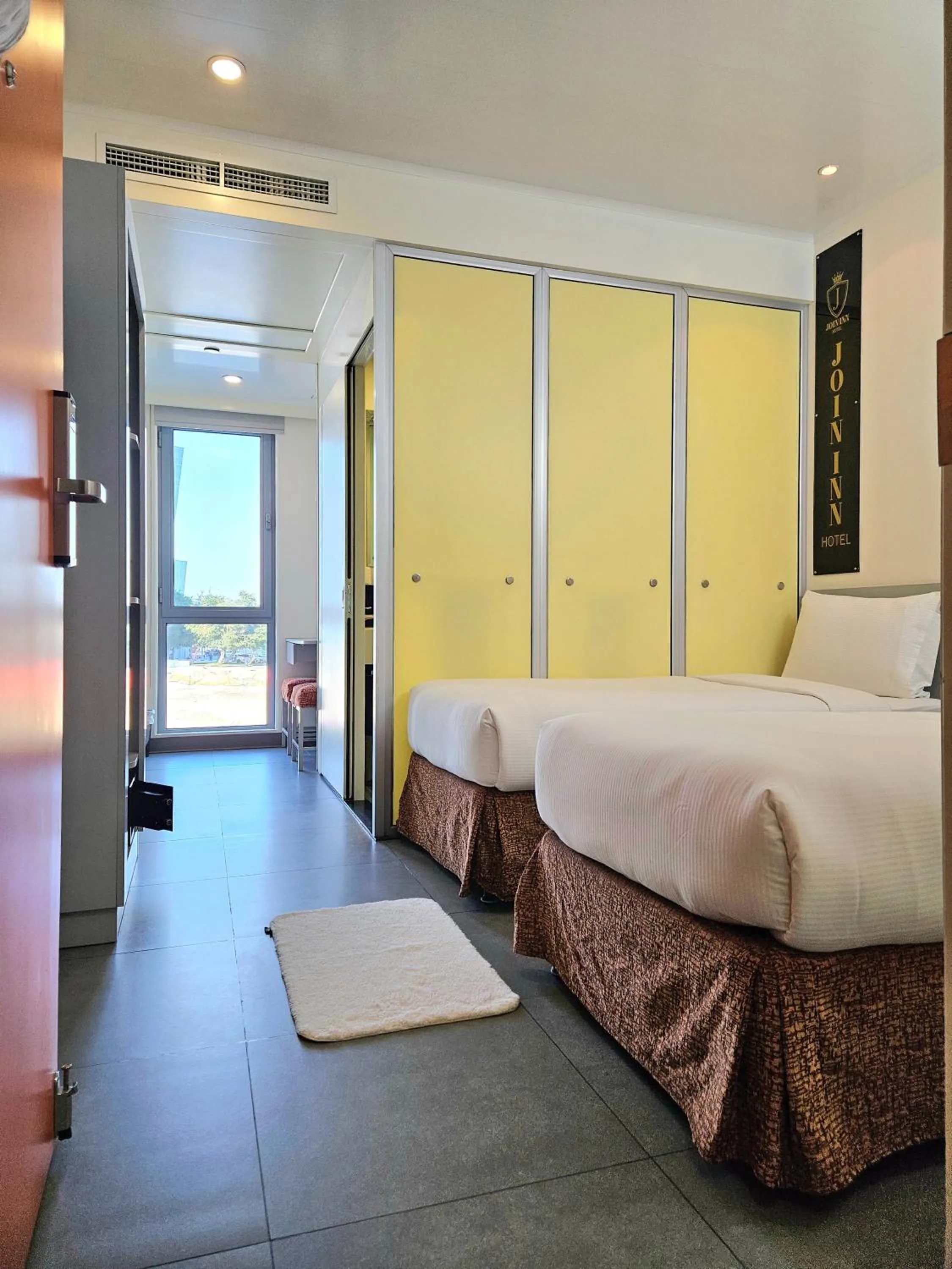 Photo of the whole room, Bed in JOIN INN HOTEL Jebel Ali, Dubai - Formerly easyHotel Jebel Ali