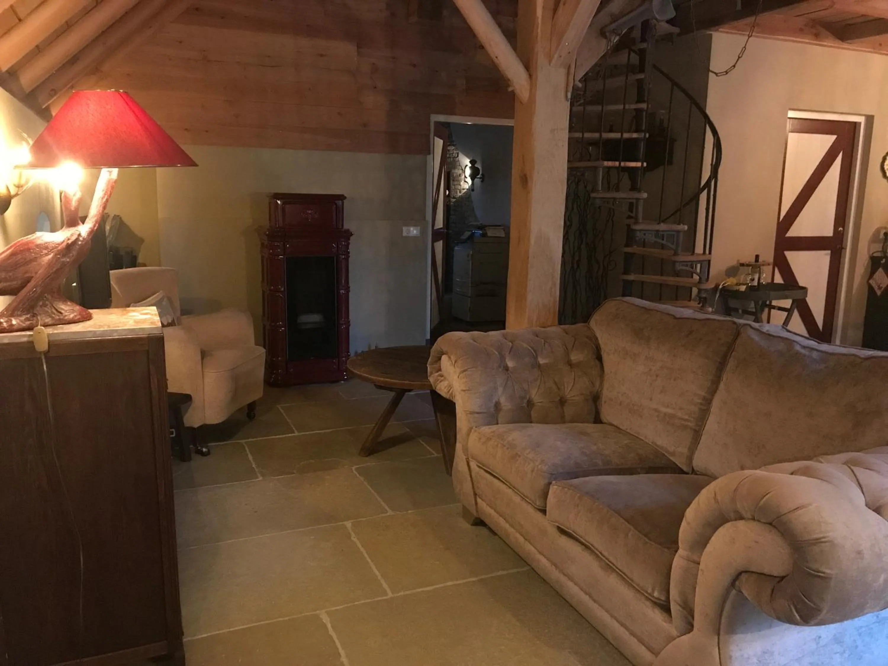 Seating area in De Grote Belt