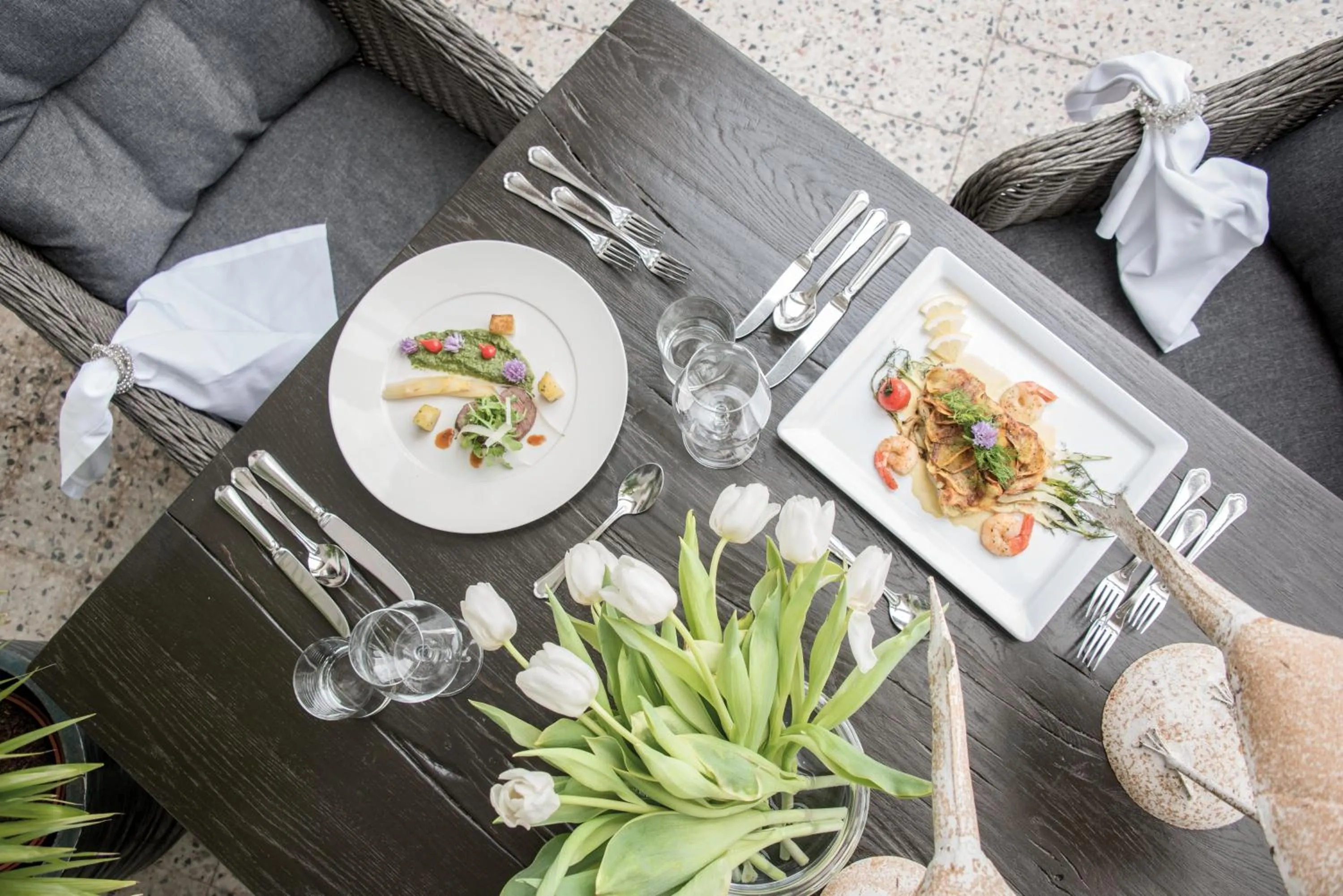 Food in Hotel Walter