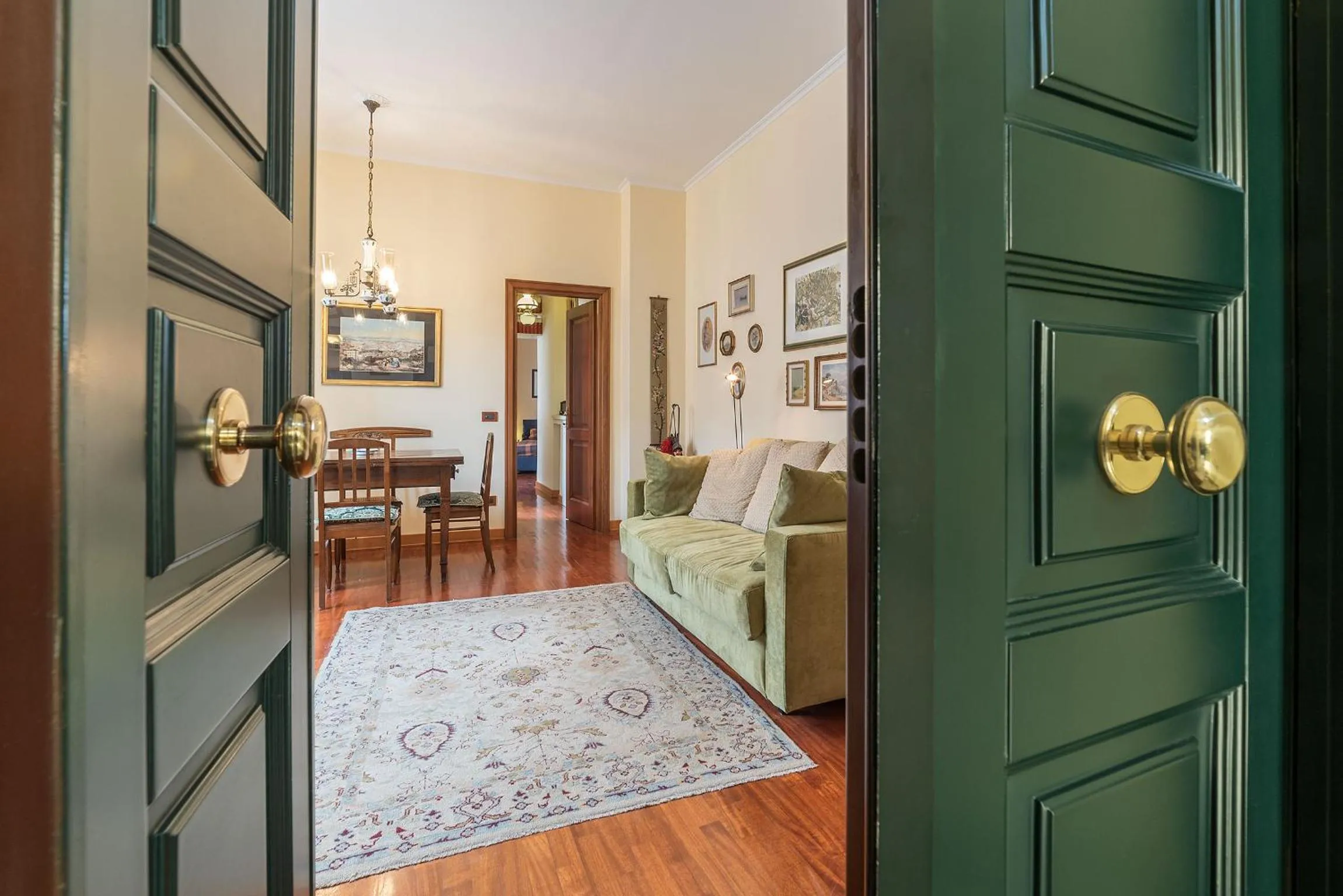 Living room in Domus Aurea & Colosseo Sweet Flat