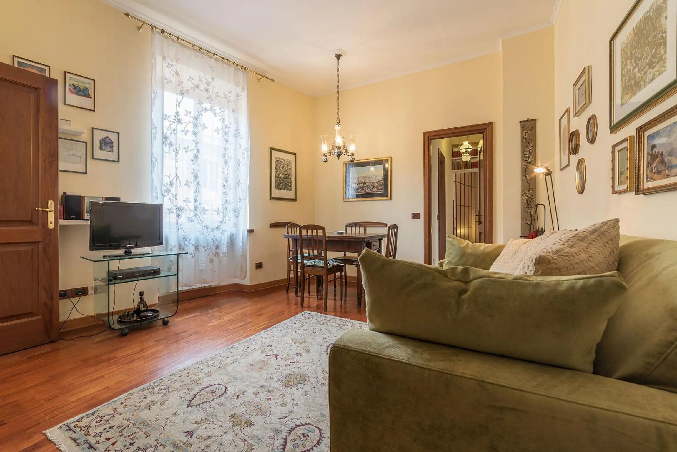 Living room in Domus Aurea & Colosseo Sweet Flat