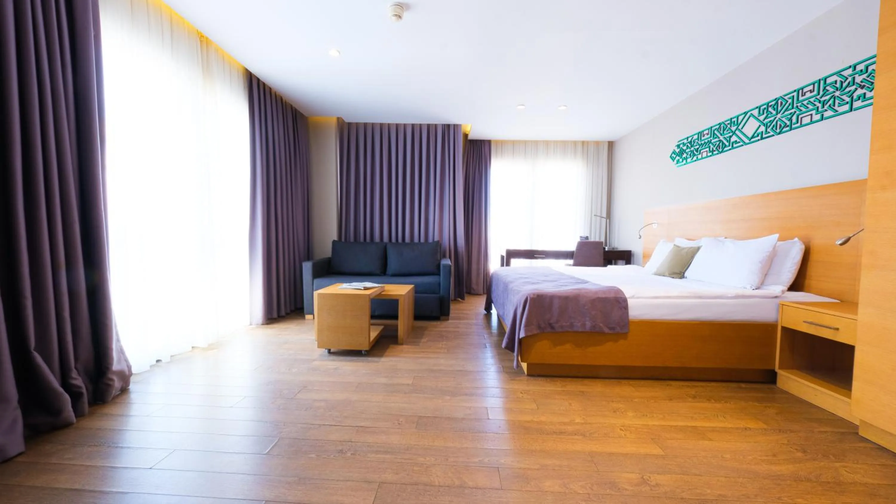 Bed in Endless Suites Taksim