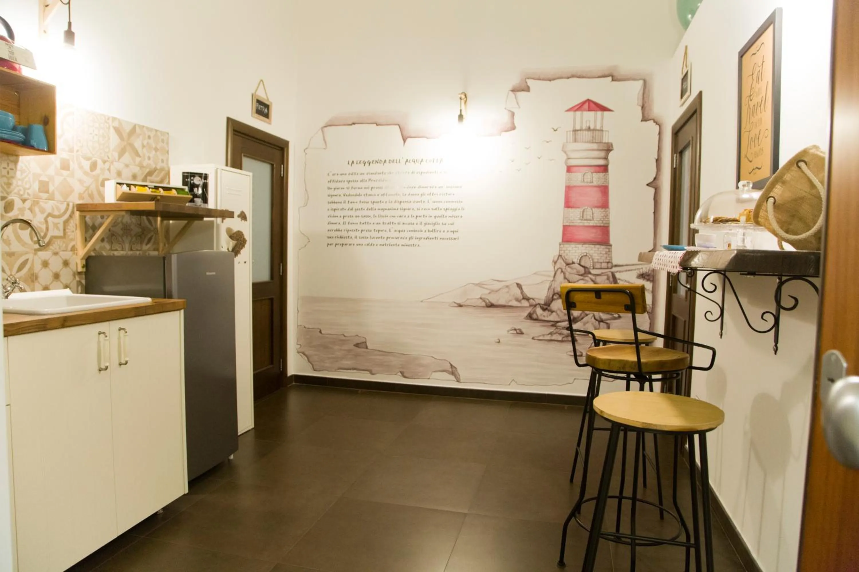 Lobby or reception in Acqua Cotta