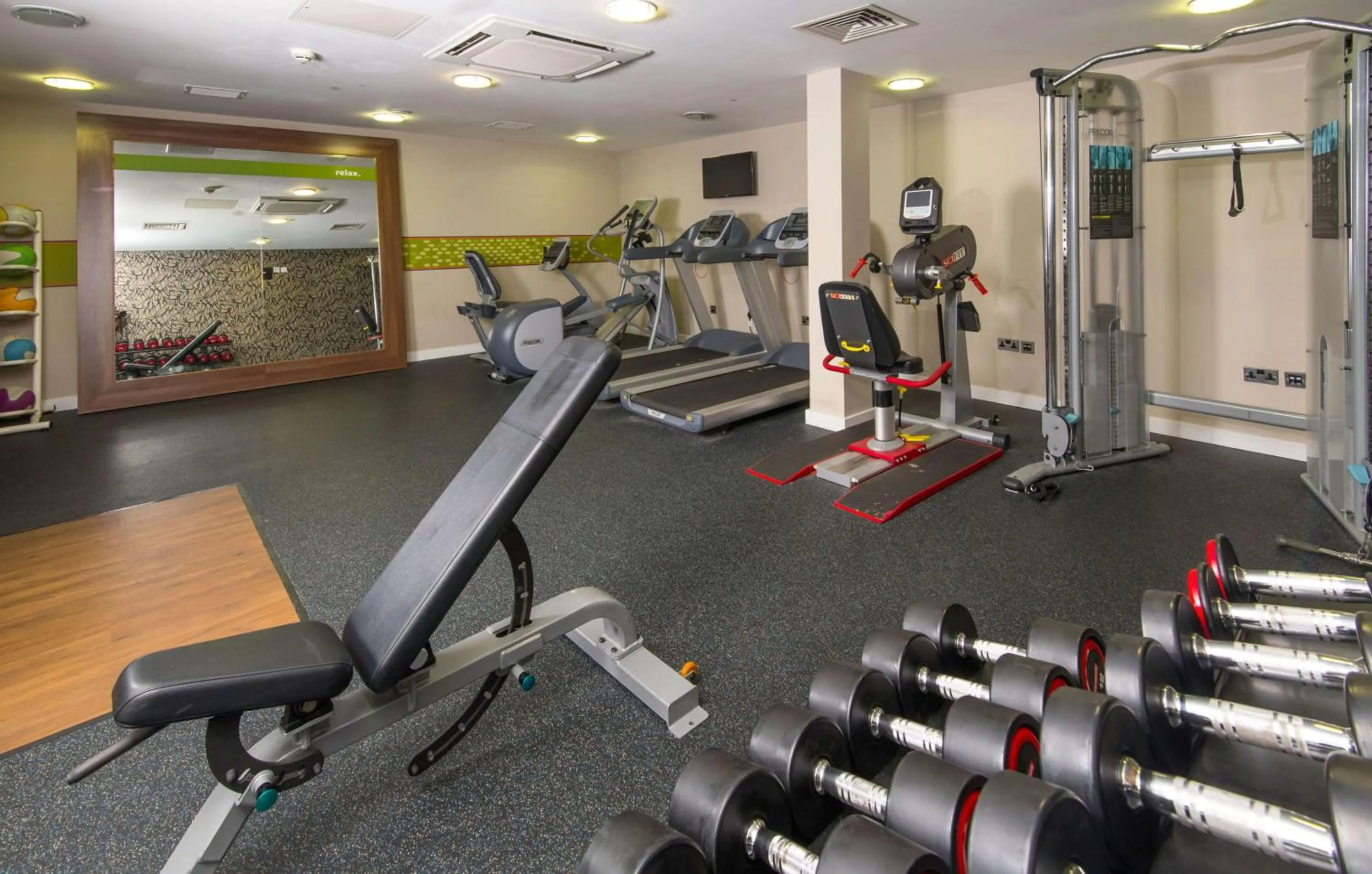 Fitness centre/facilities in Hampton by Hilton Birmingham Jewellery Quarter