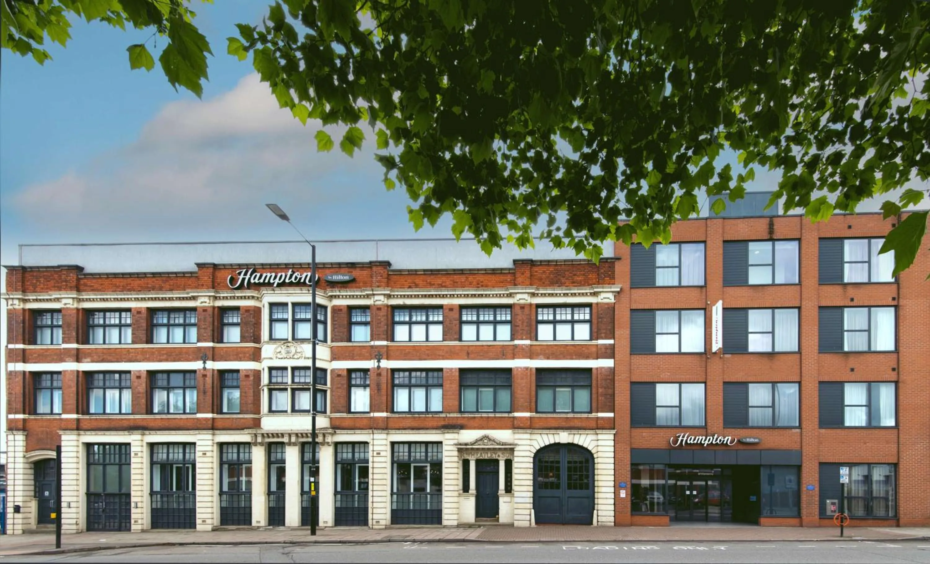 Property building in Hampton by Hilton Birmingham Jewellery Quarter