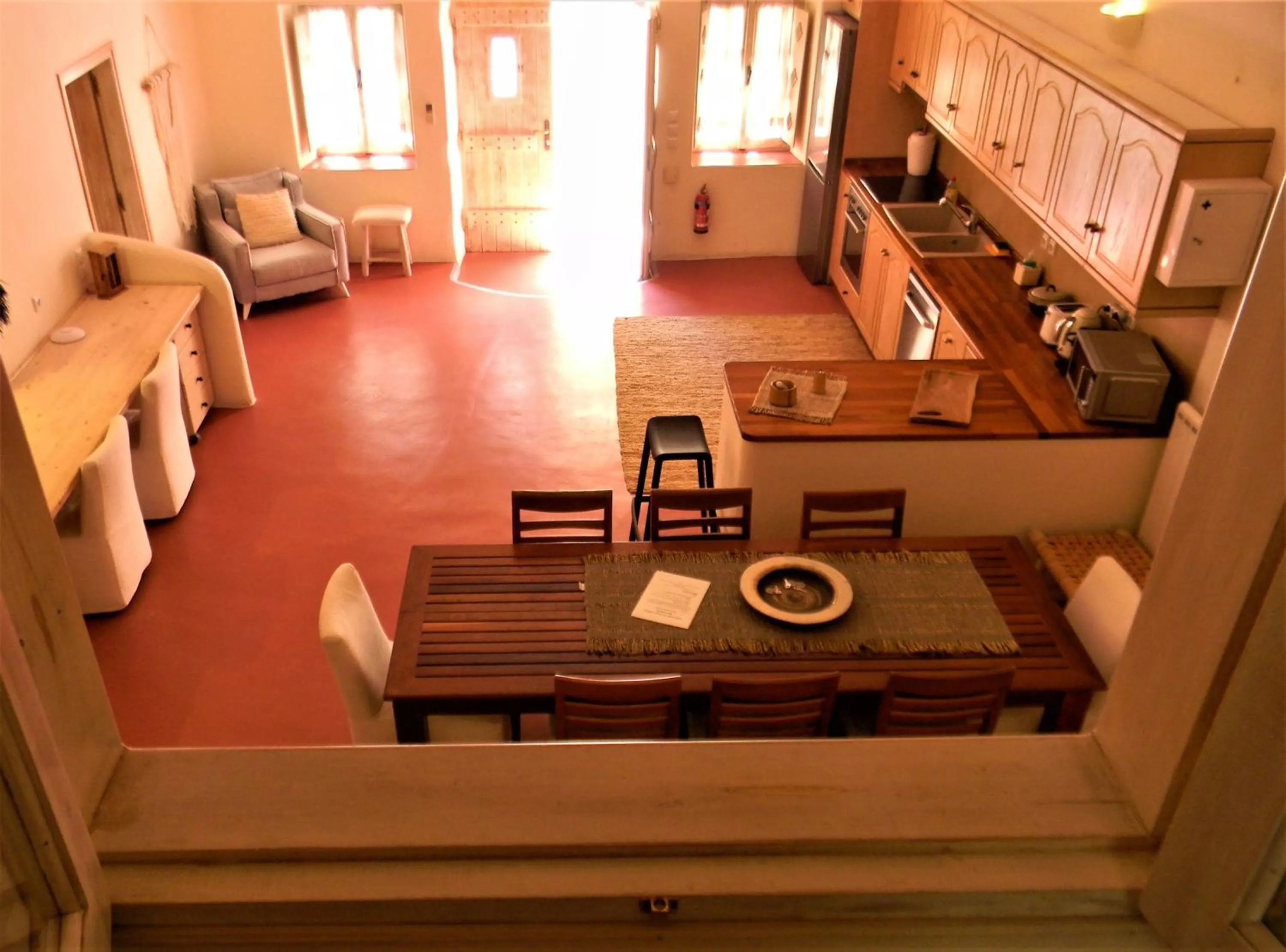 Kitchen or kitchenette in Villa Kisiris