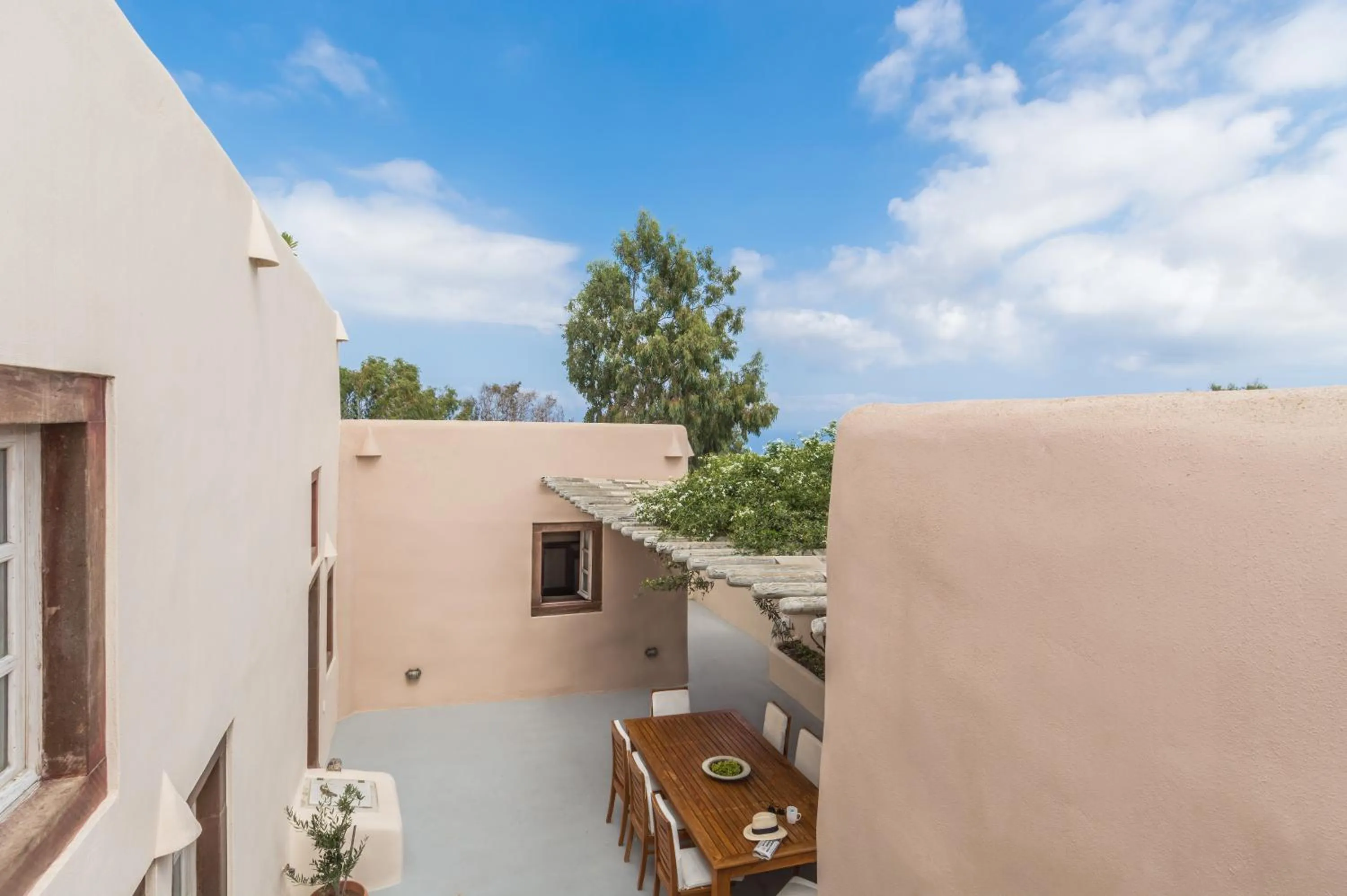 Bird's eye view in Villa Kisiris