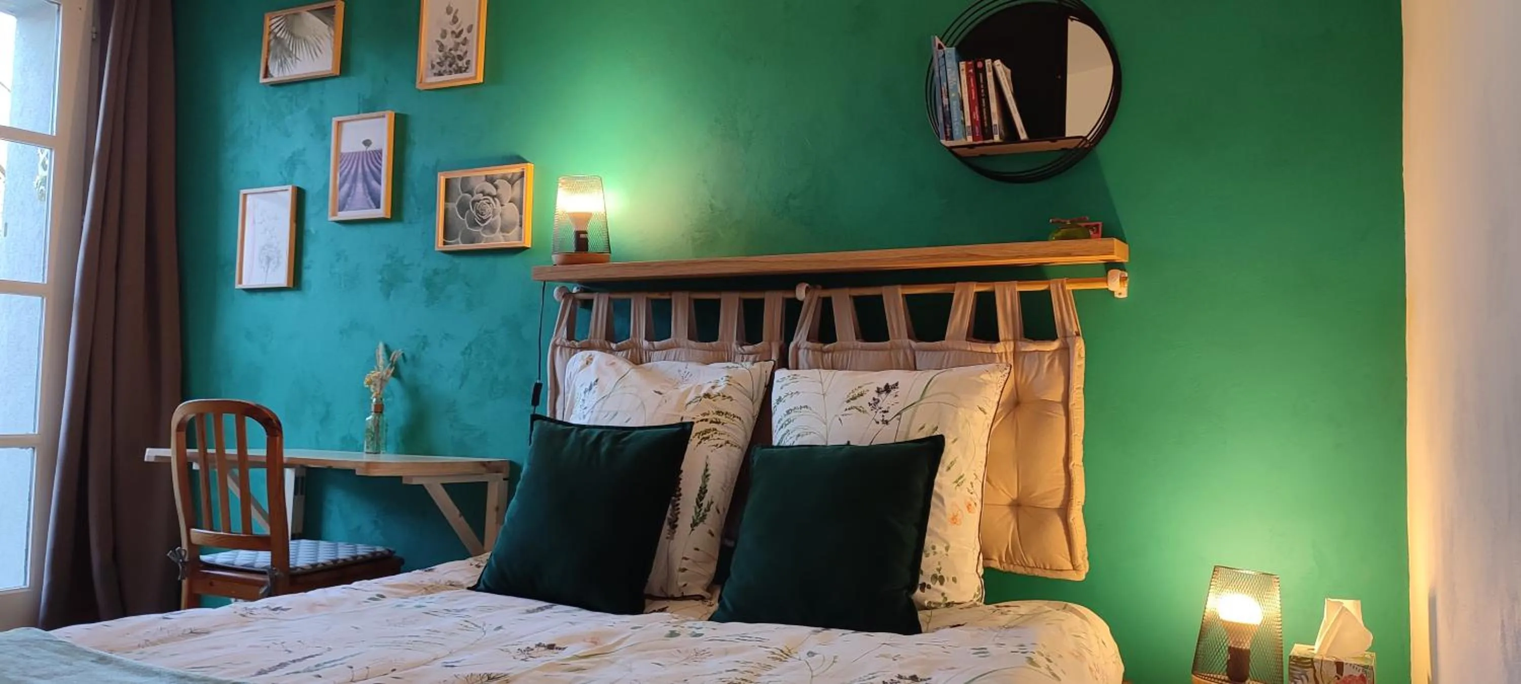 Bed in Le mas de la diligence