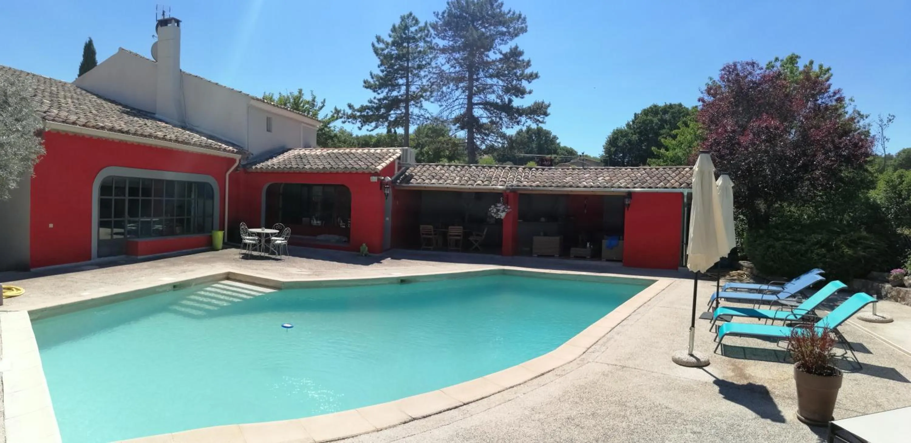 Patio in Le mas de la diligence