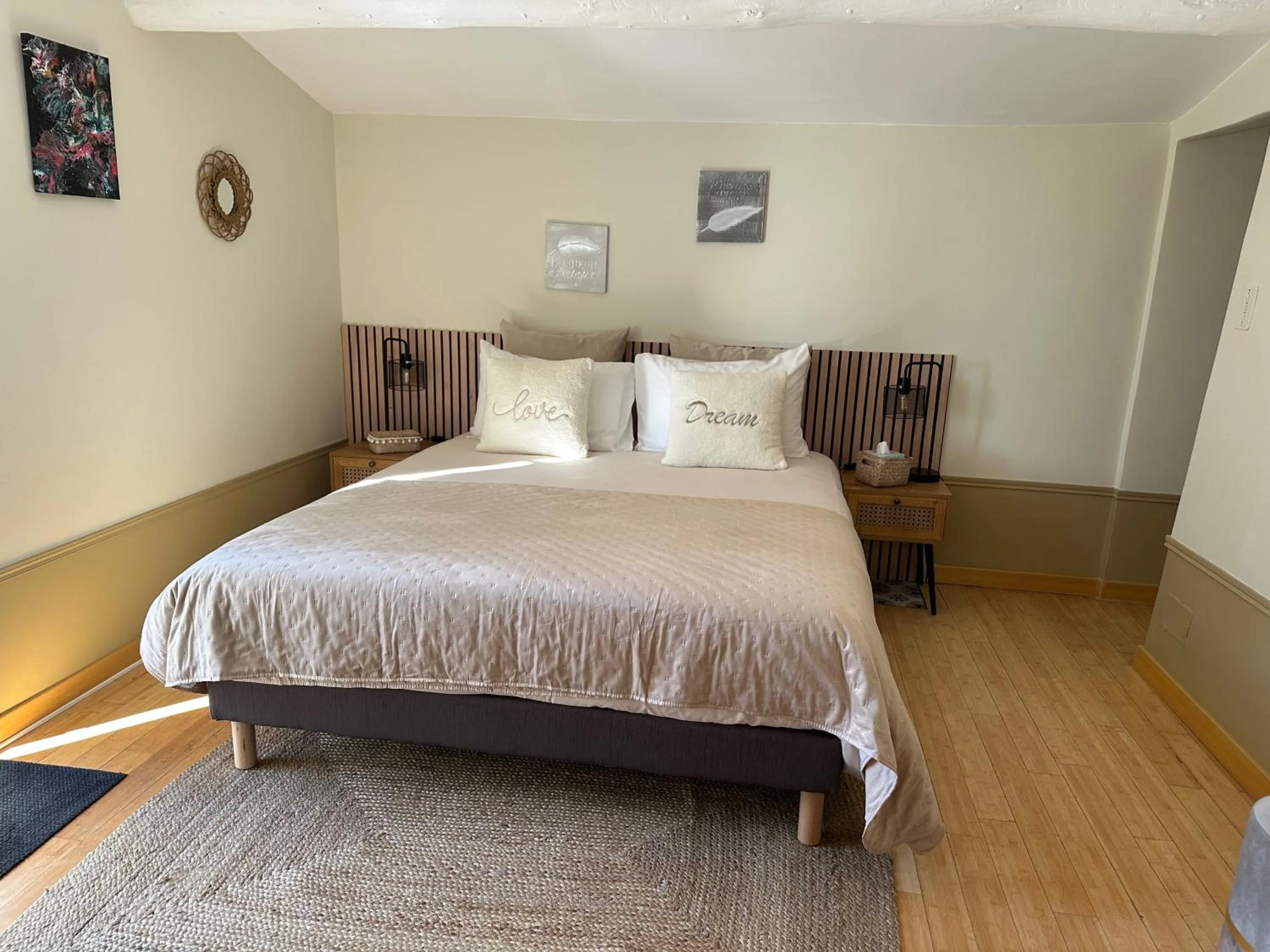 Bed in Le mas de la diligence