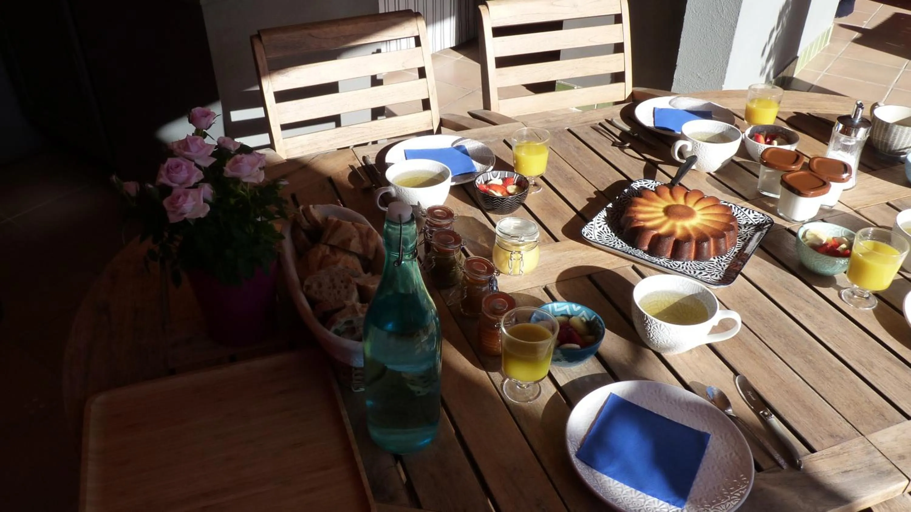 Breakfast in Le mas de la diligence