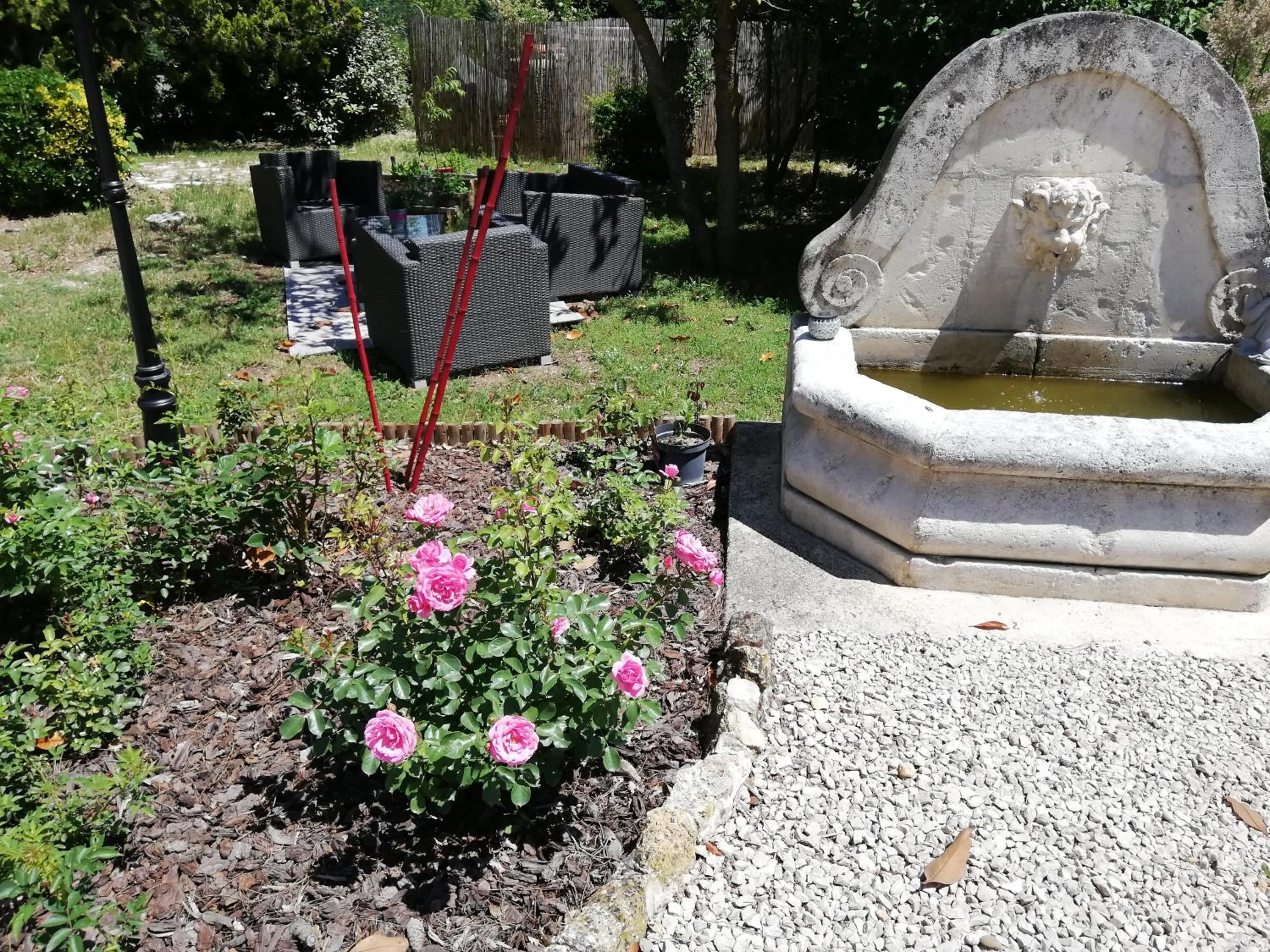 Garden in Le mas de la diligence