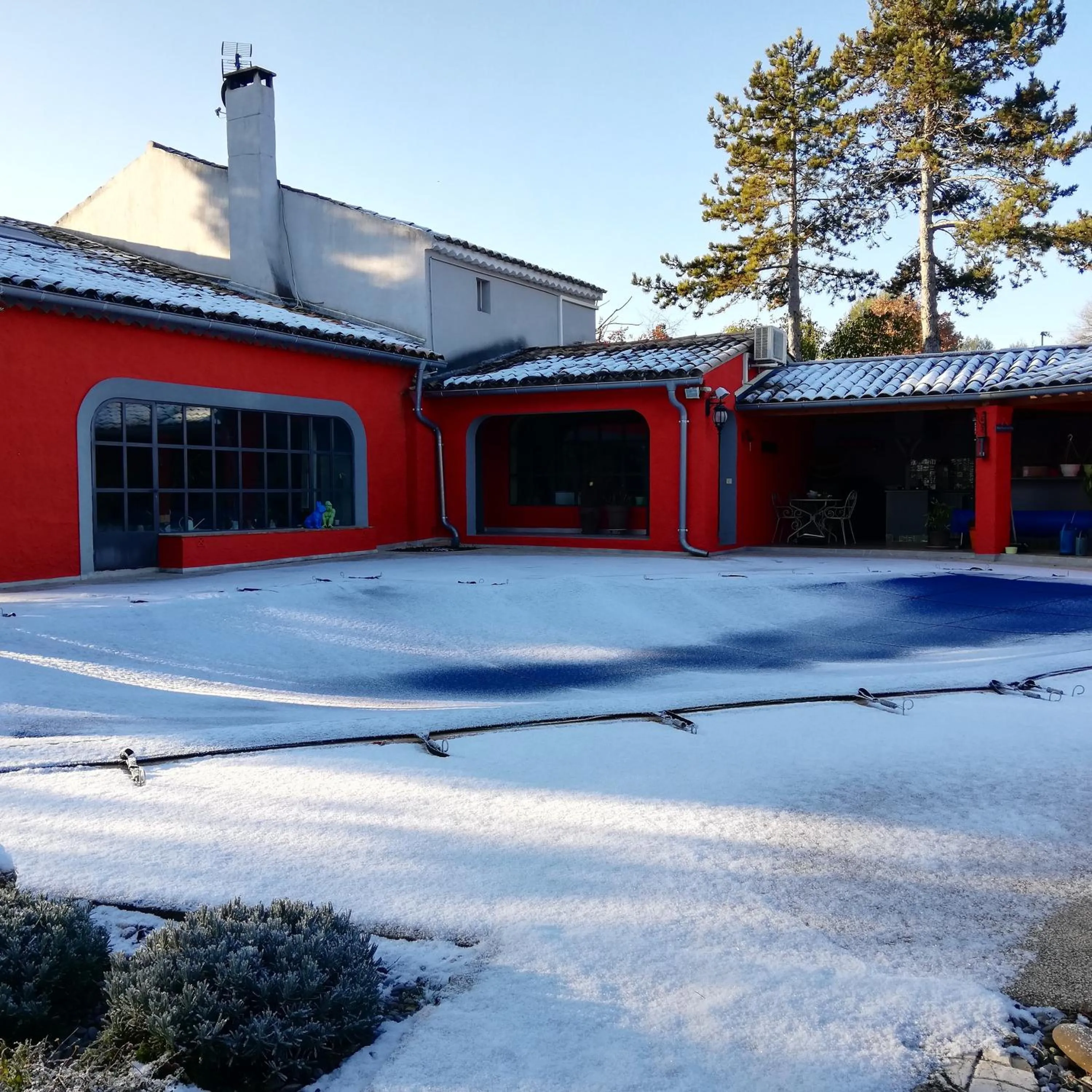 Swimming pool in Le mas de la diligence
