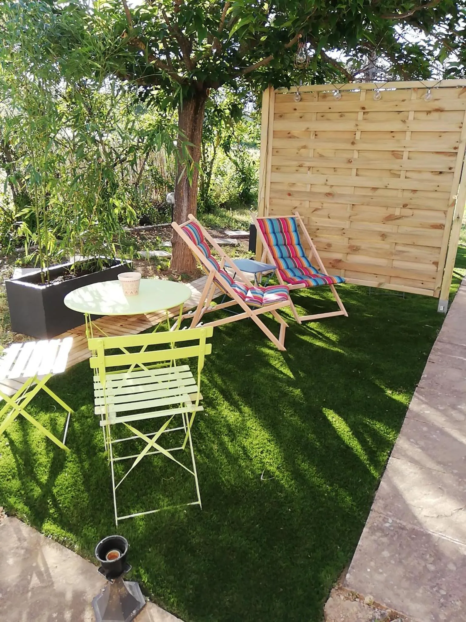 Patio in Le mas de la diligence