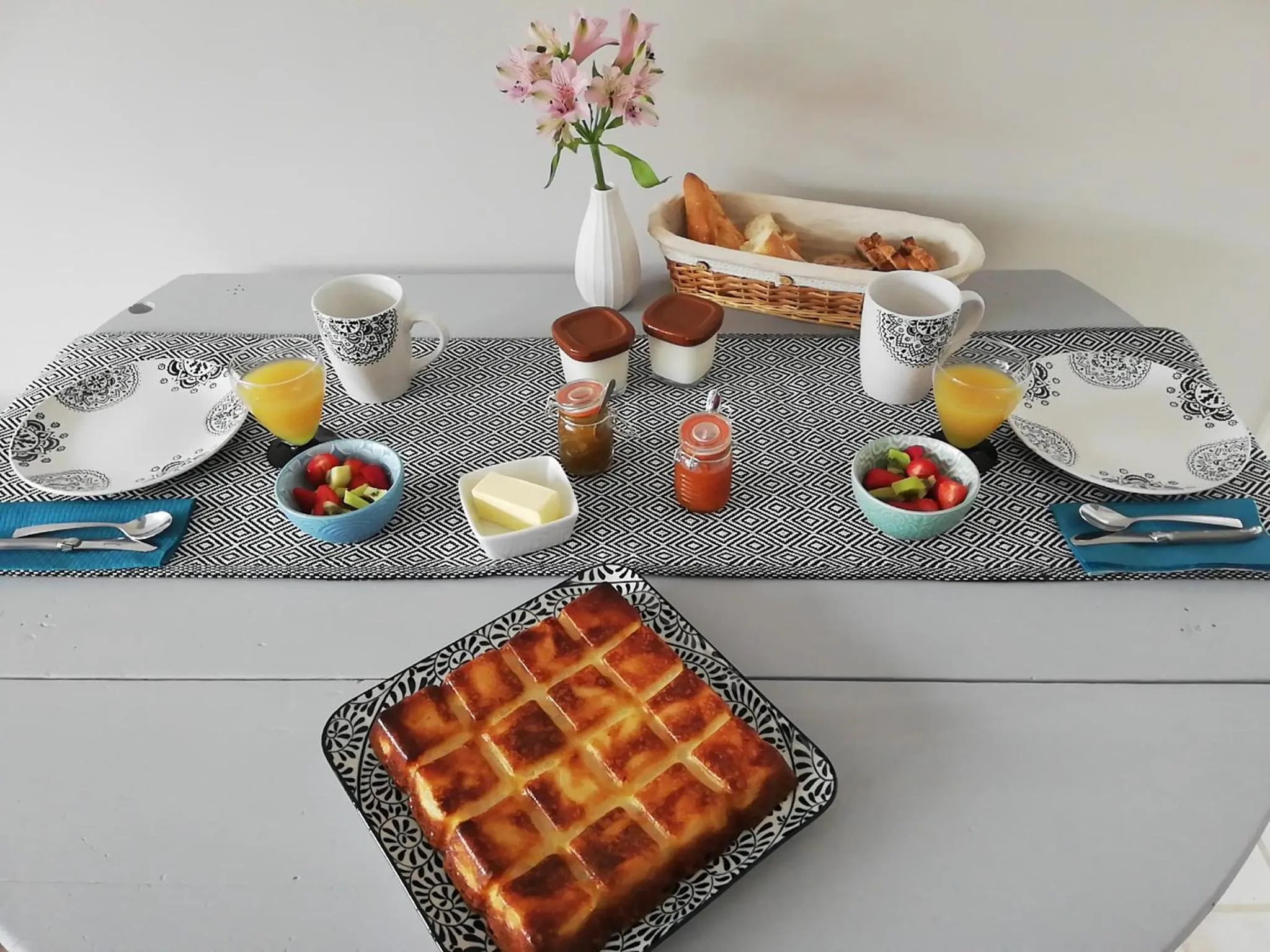 Breakfast in Le mas de la diligence