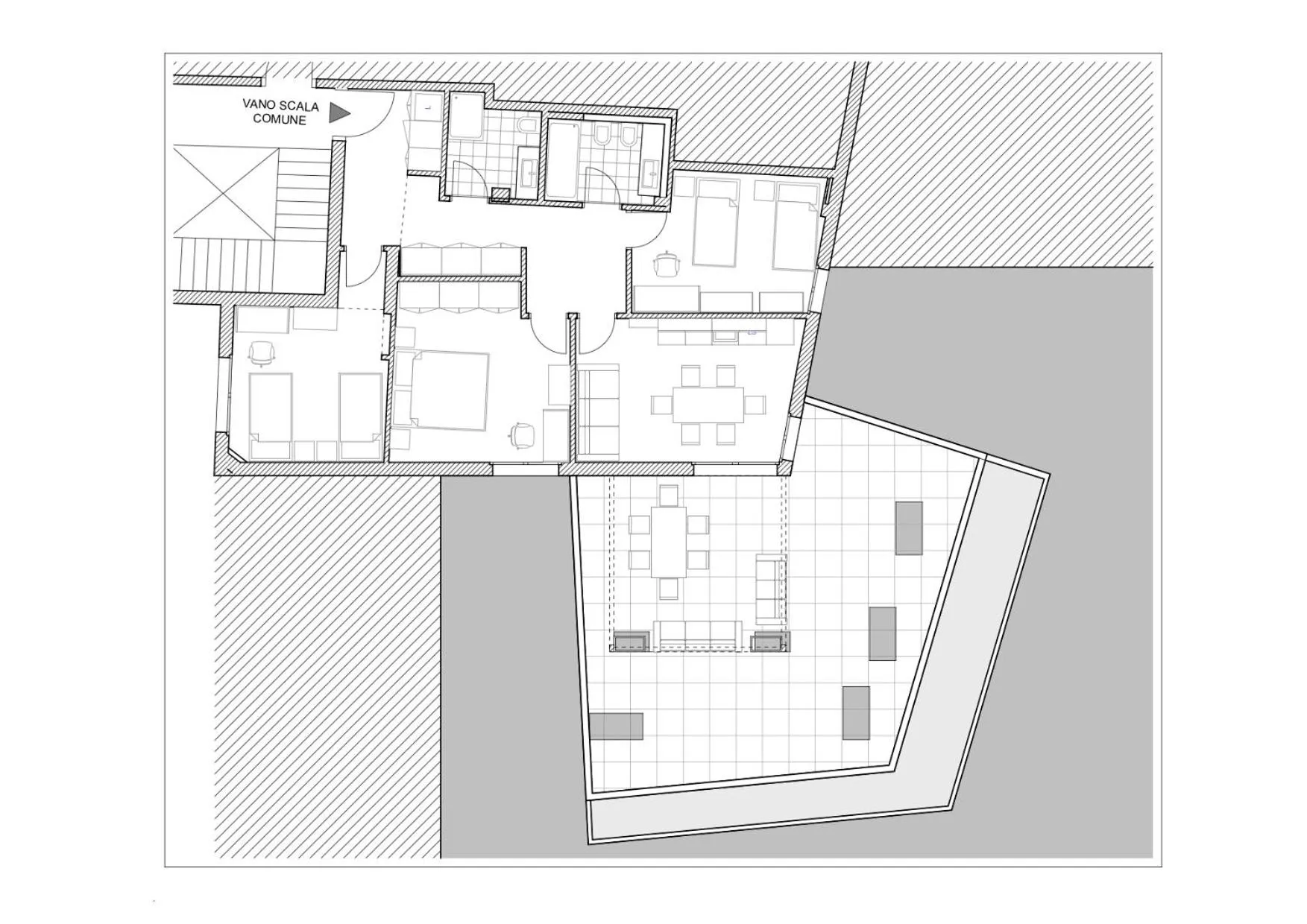 C-Apartment Zabarella terrace