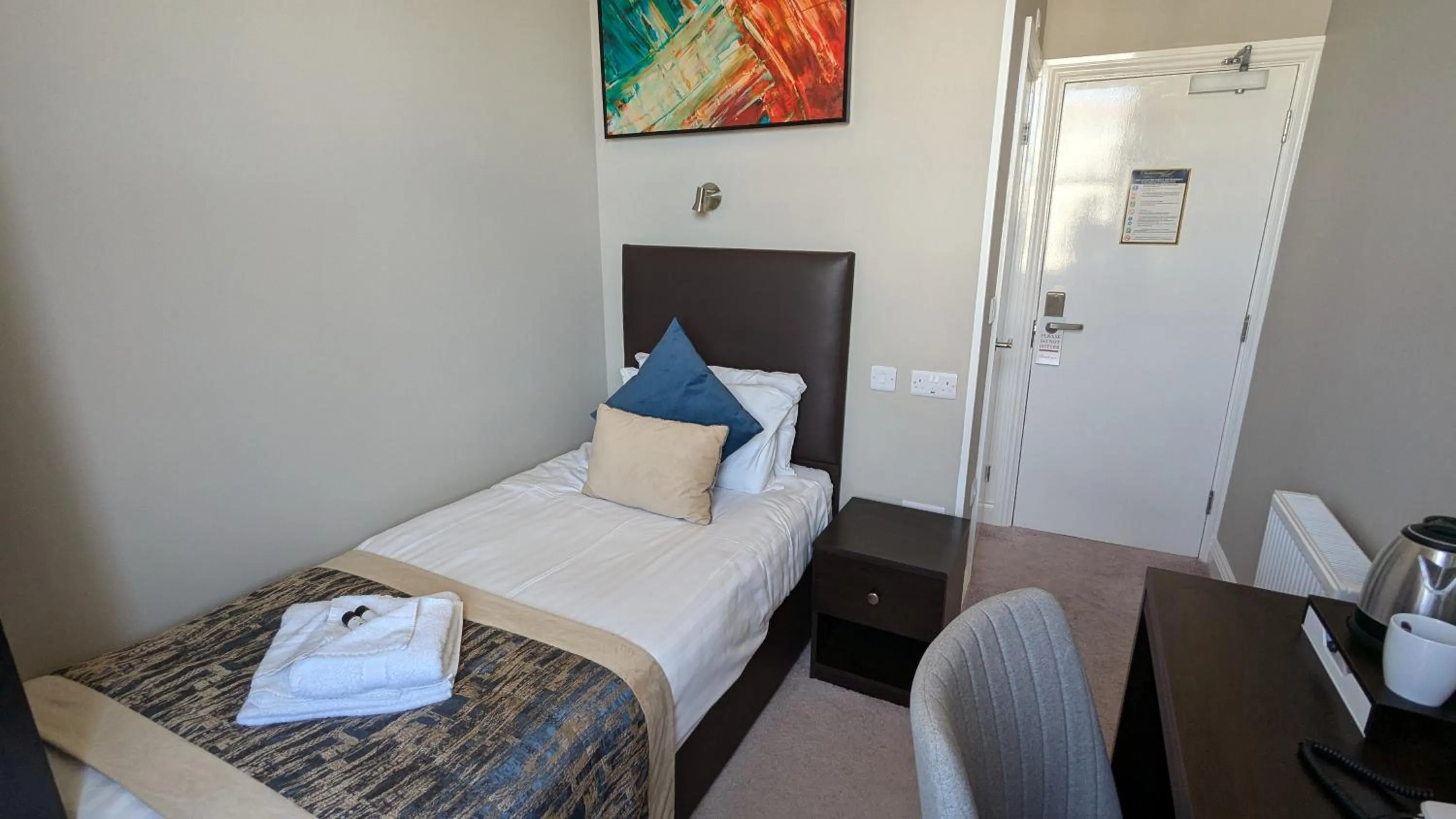 Bed in Alexandra Hotel