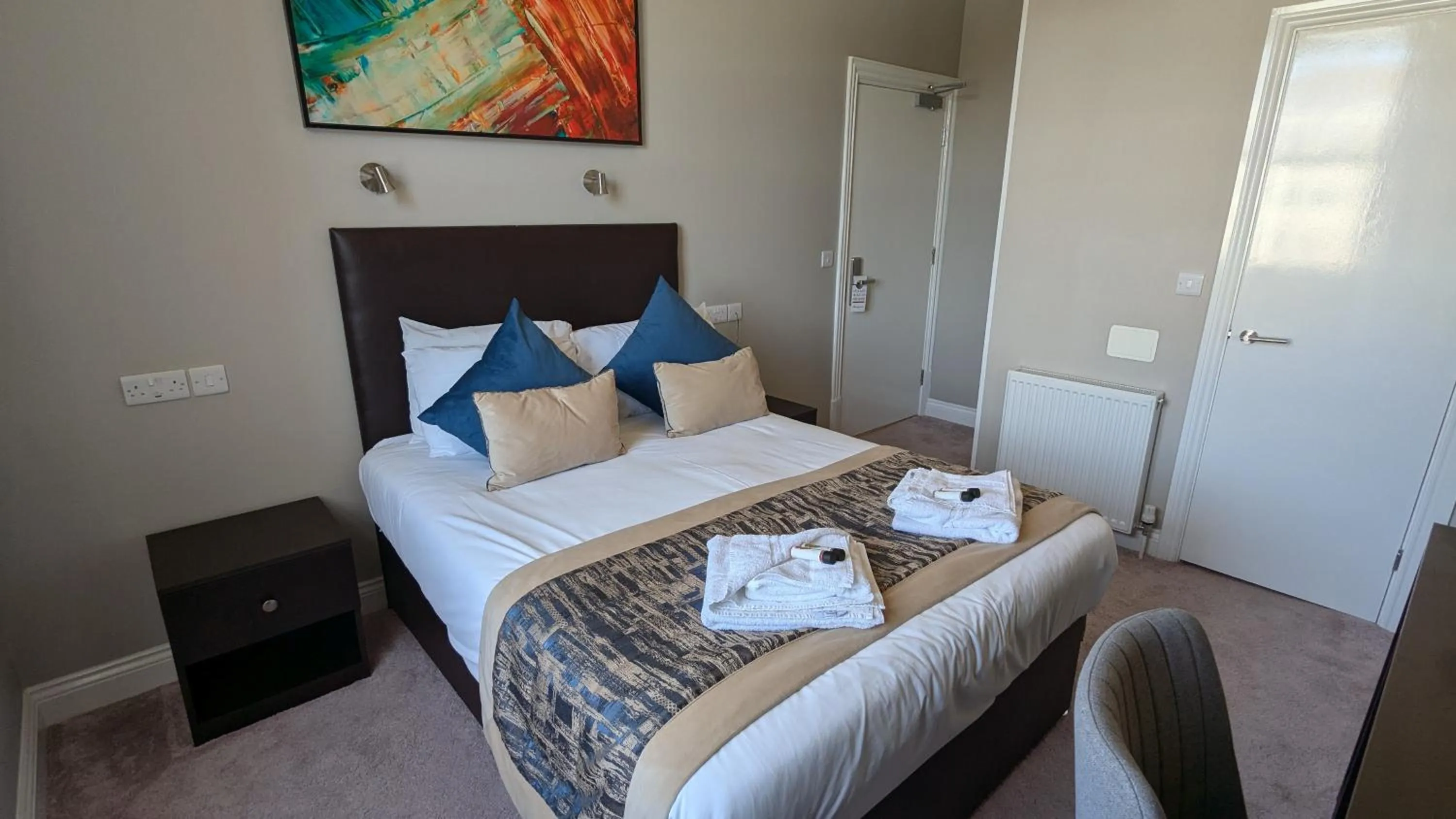 Bed in Alexandra Hotel