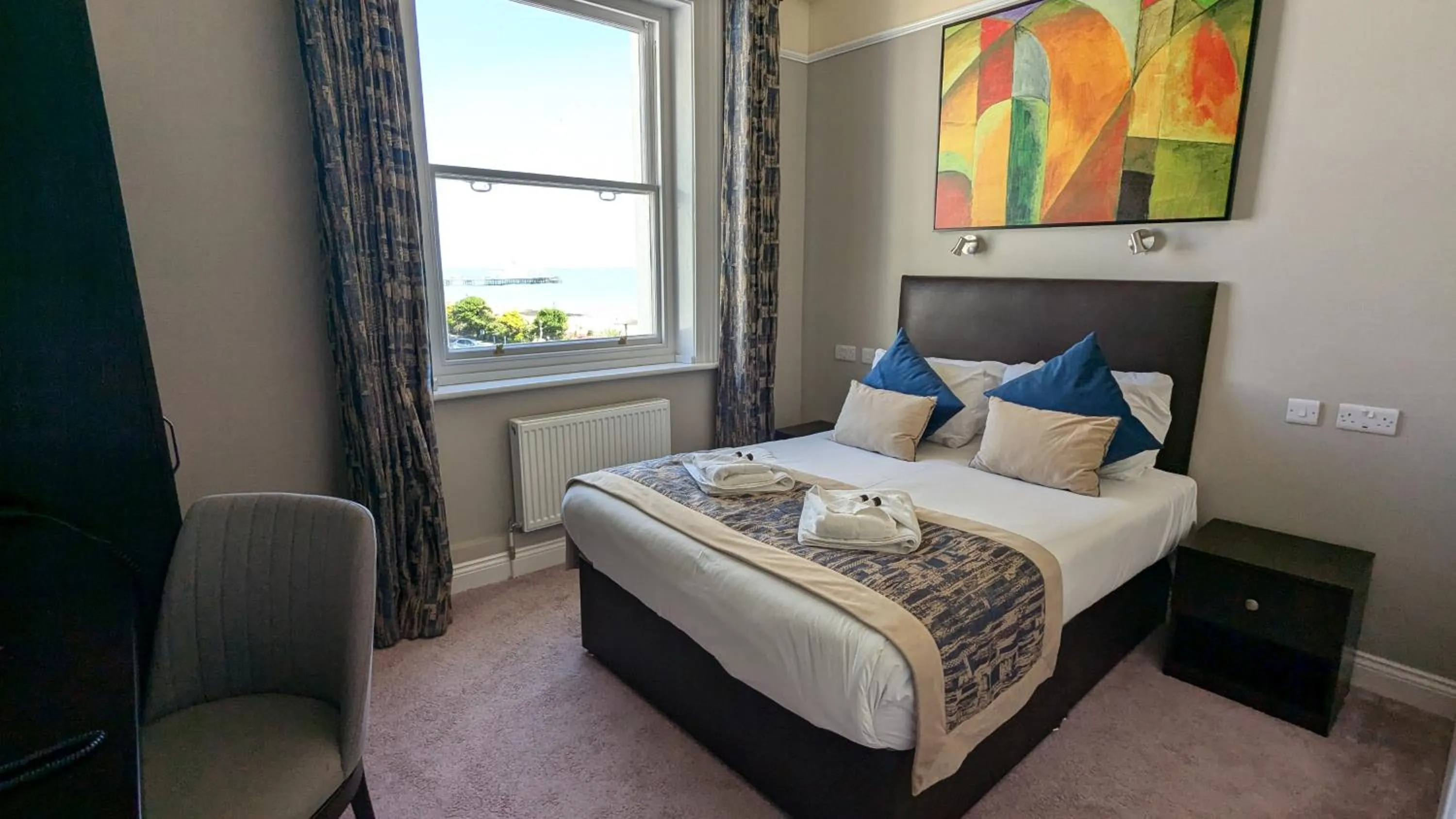 Bed in Alexandra Hotel