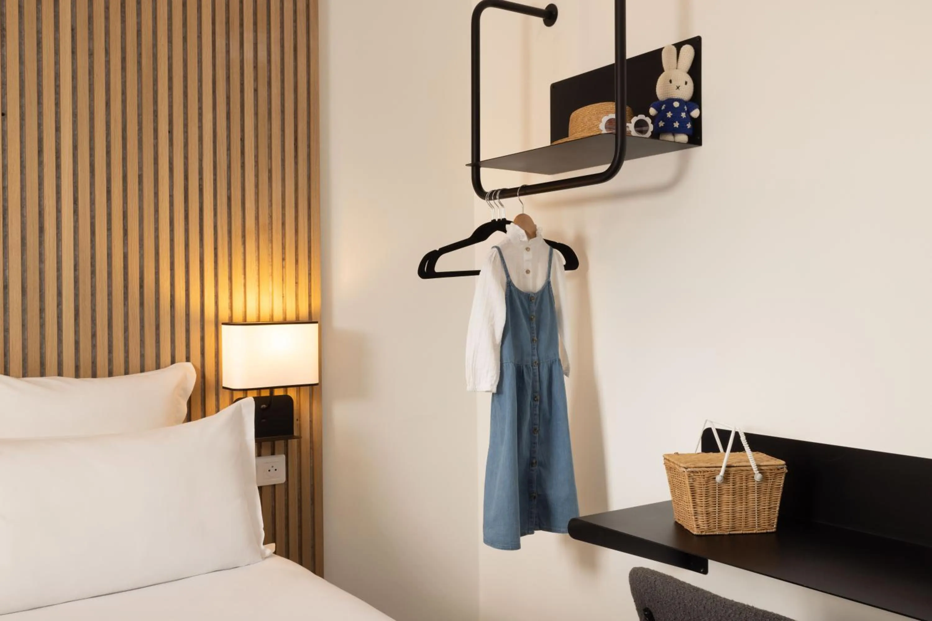 Bed in Hotel Korner Eiffel