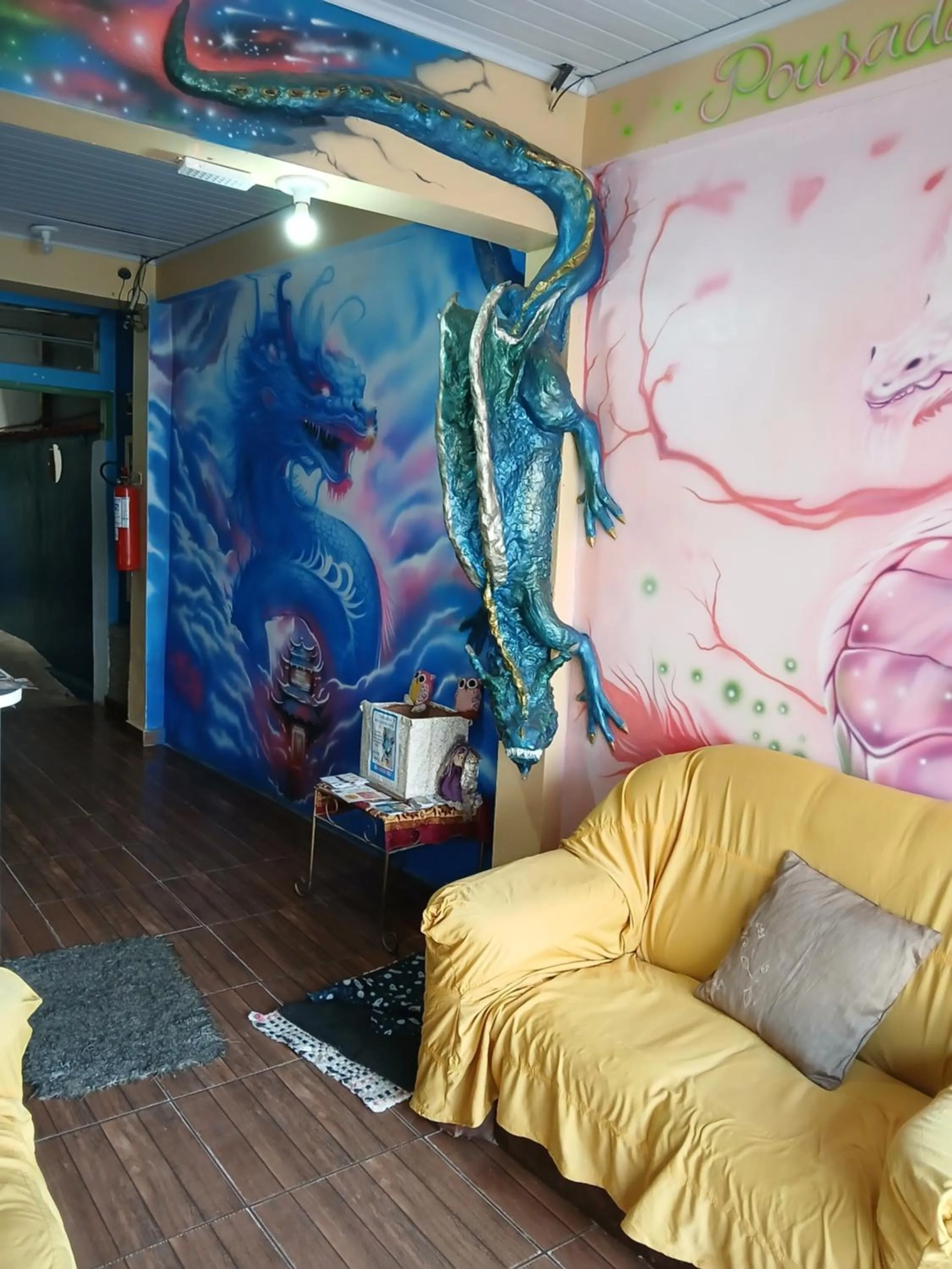 Living room in Pousada Encanto e Magia