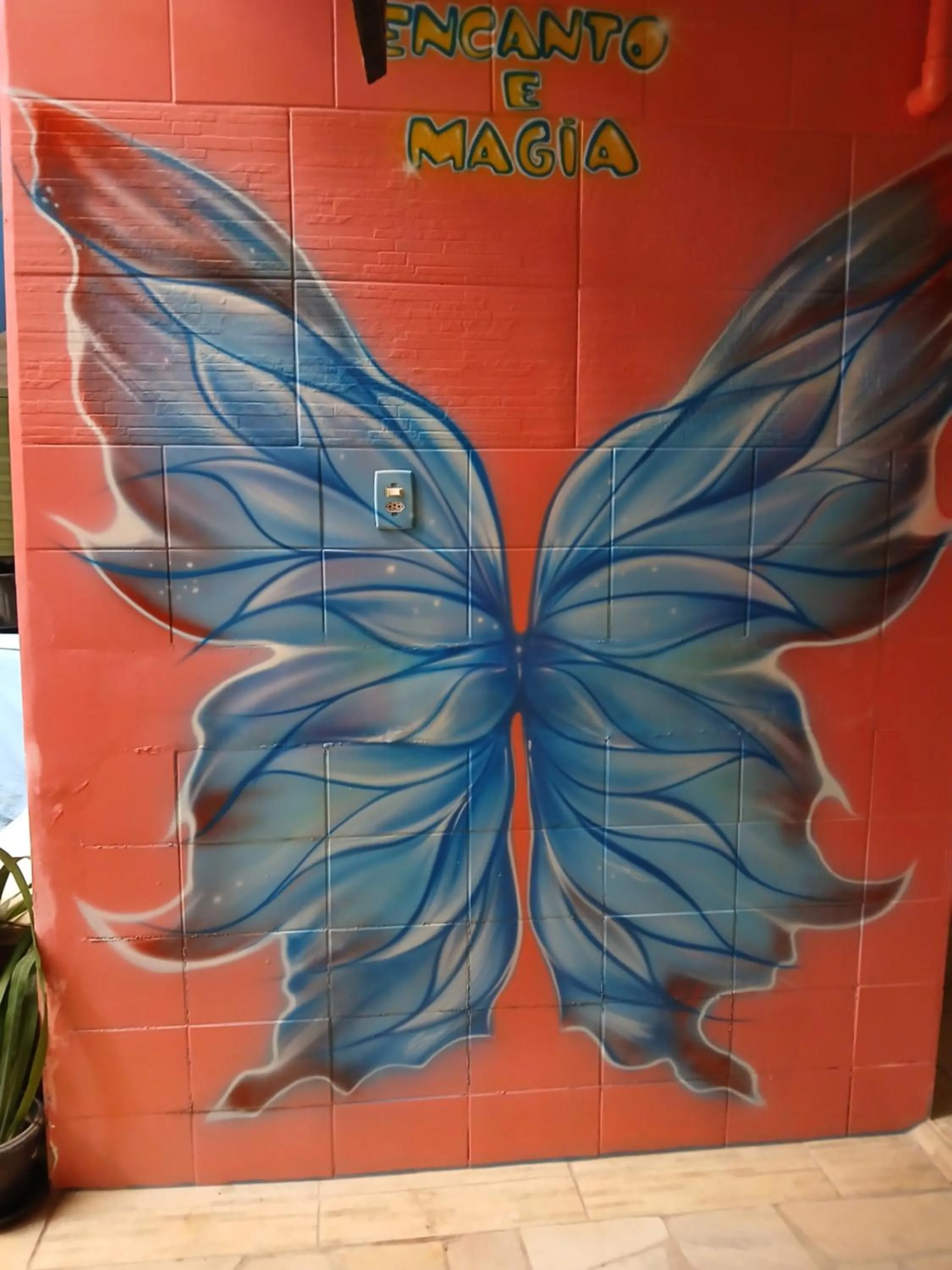 Decorative detail in Pousada Encanto e Magia