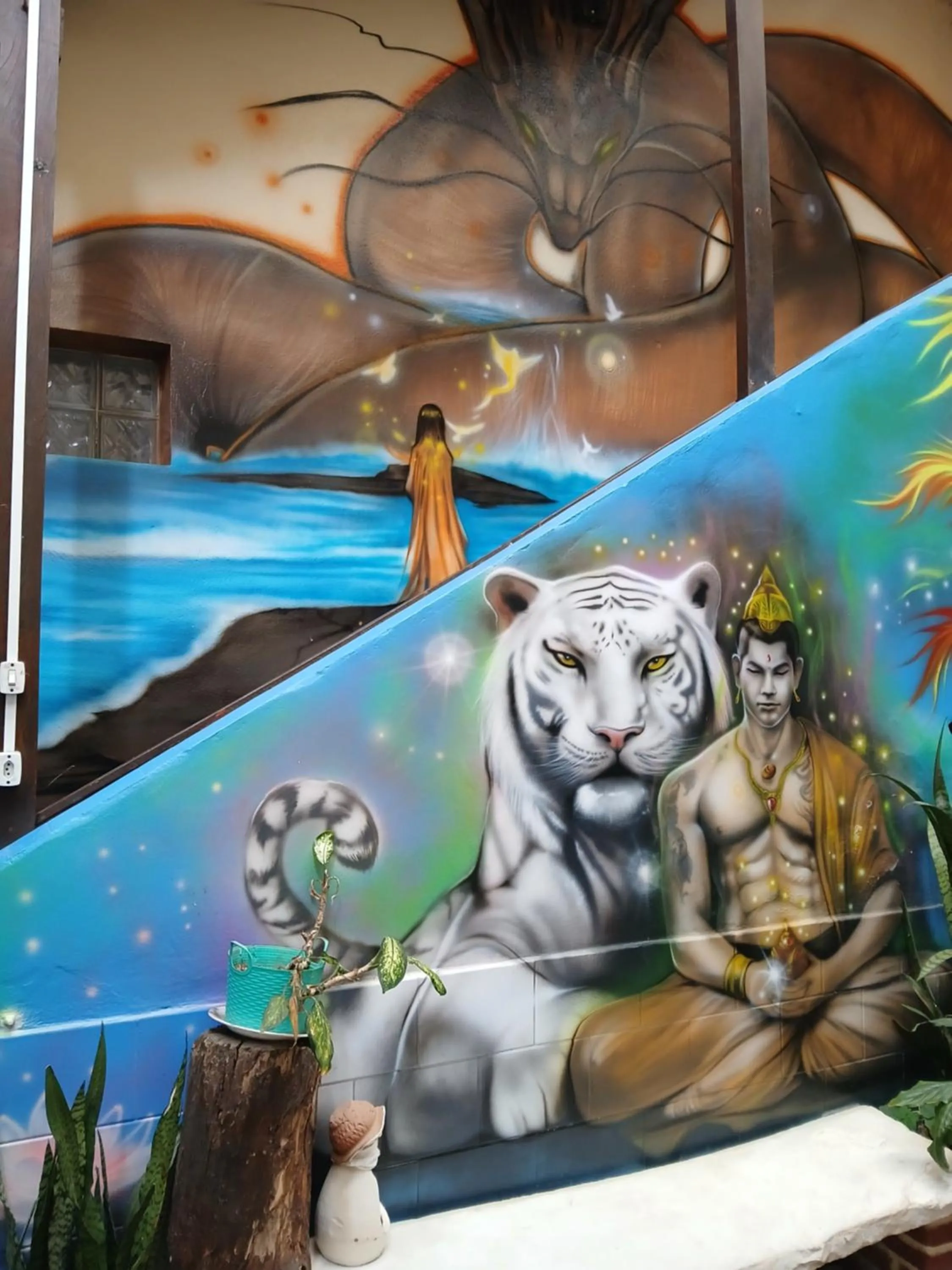 Balcony/Terrace in Pousada Encanto e Magia