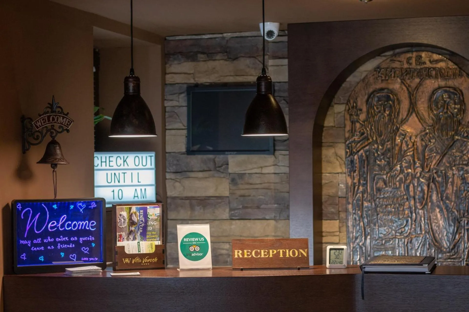 Lobby or reception in Villa Varosh