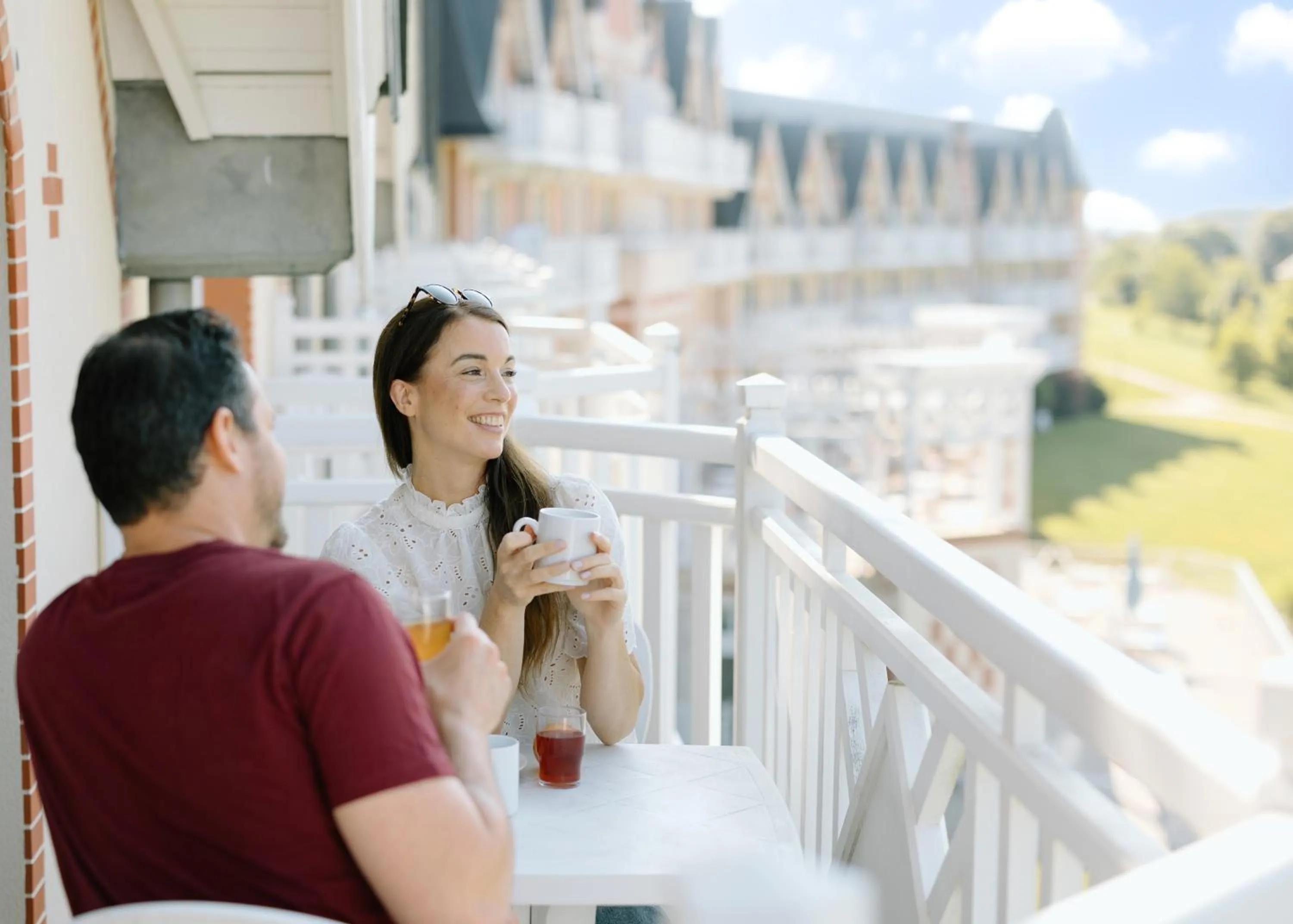 Balcony/Terrace in Résidence b'o cottage - b'o resort thermal & spa