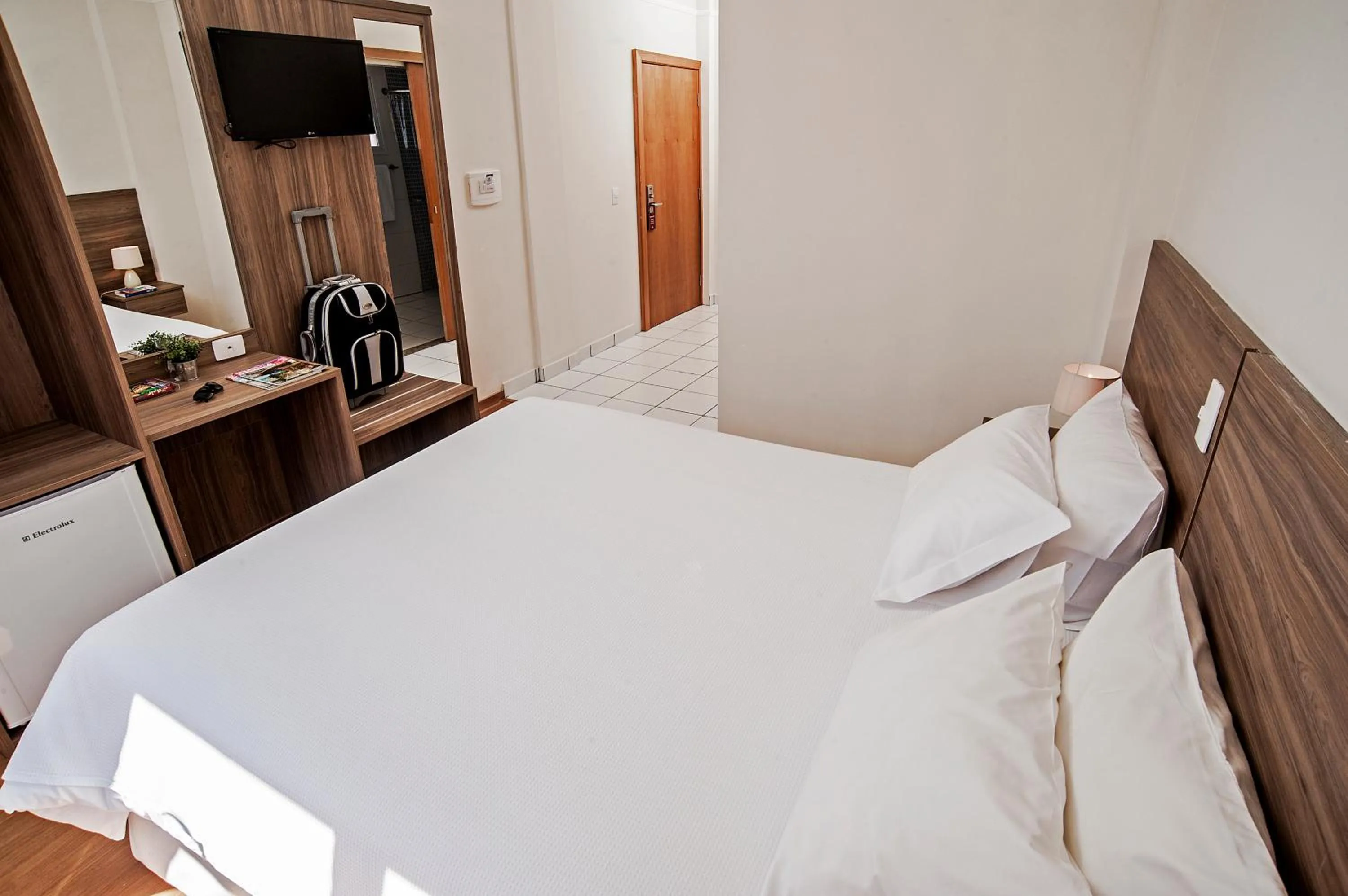 Bed in The Hill Hotéis Executive