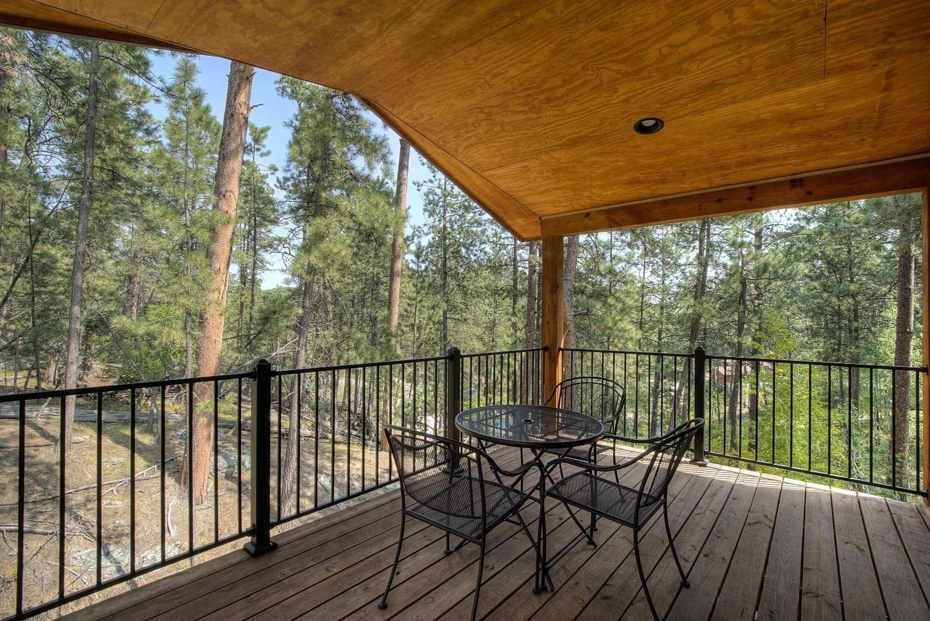 Patio in Powder House Lodge