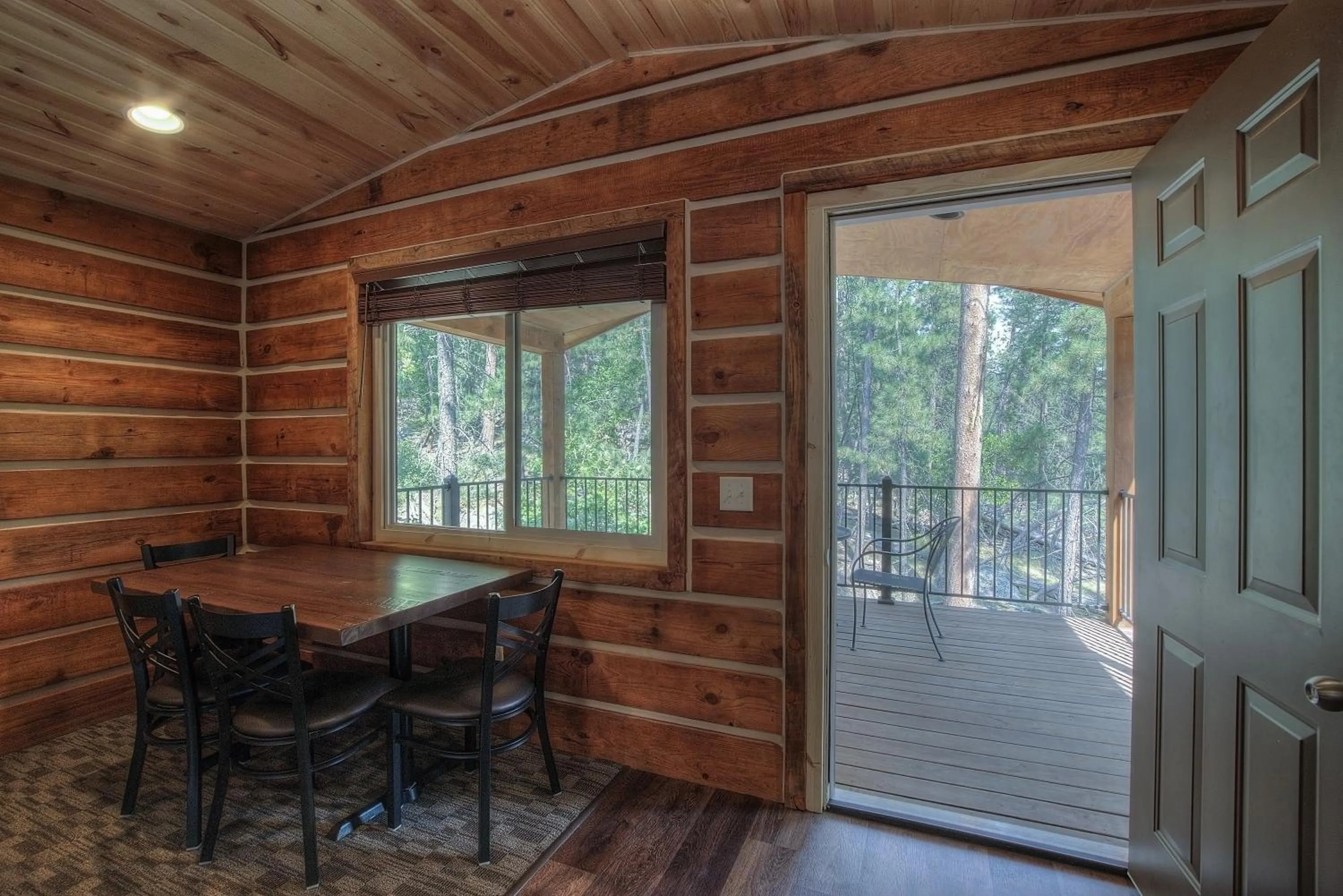 Patio in Powder House Lodge