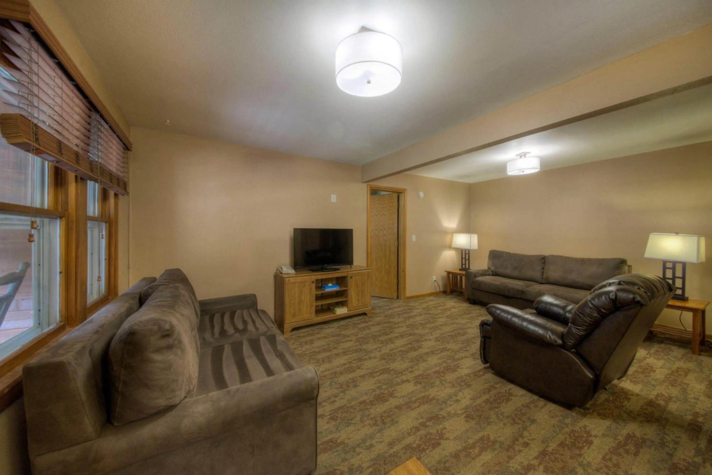 Living room in Powder House Lodge