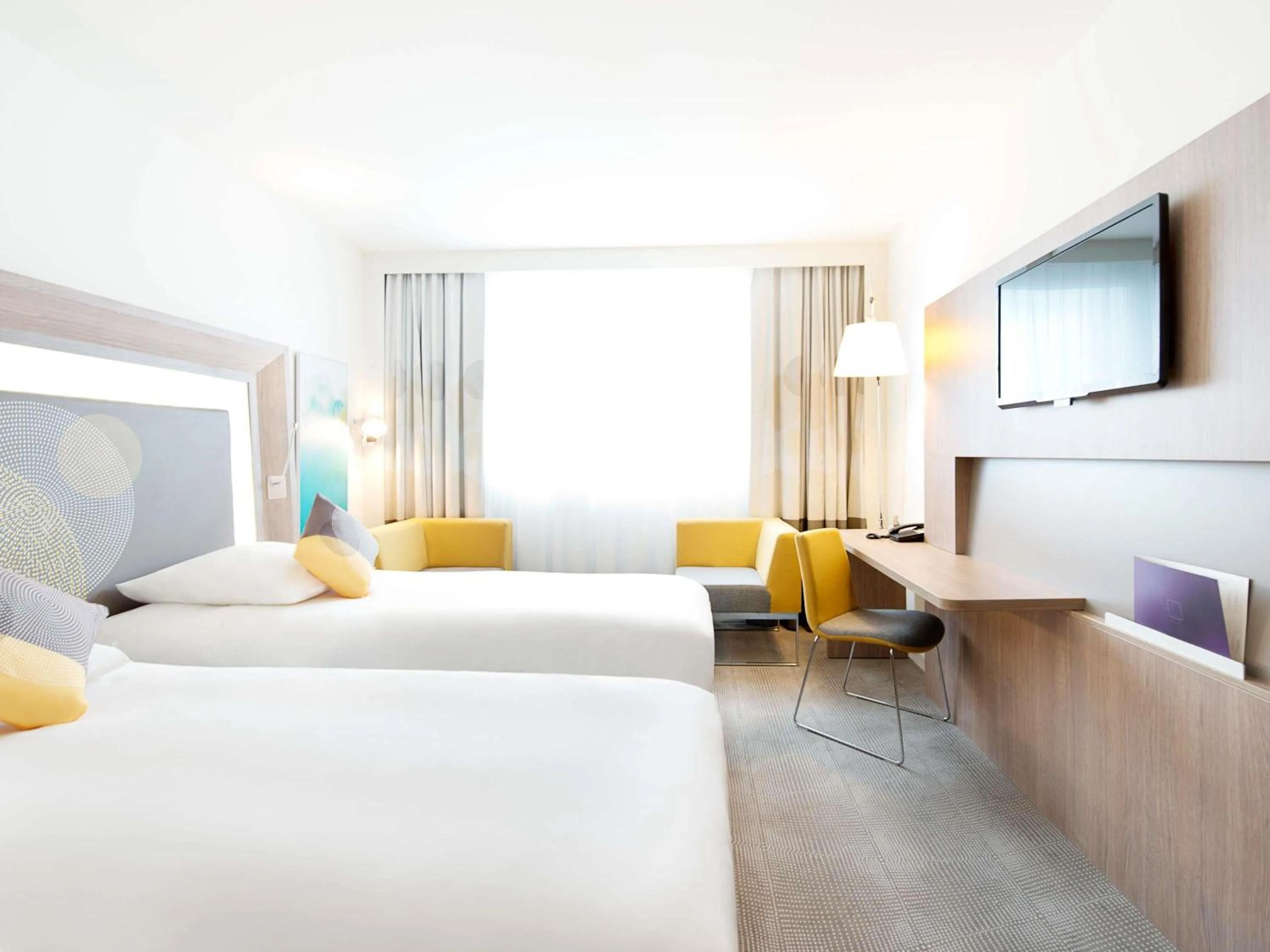 Bedroom, Bed in Novotel Lodz Centrum