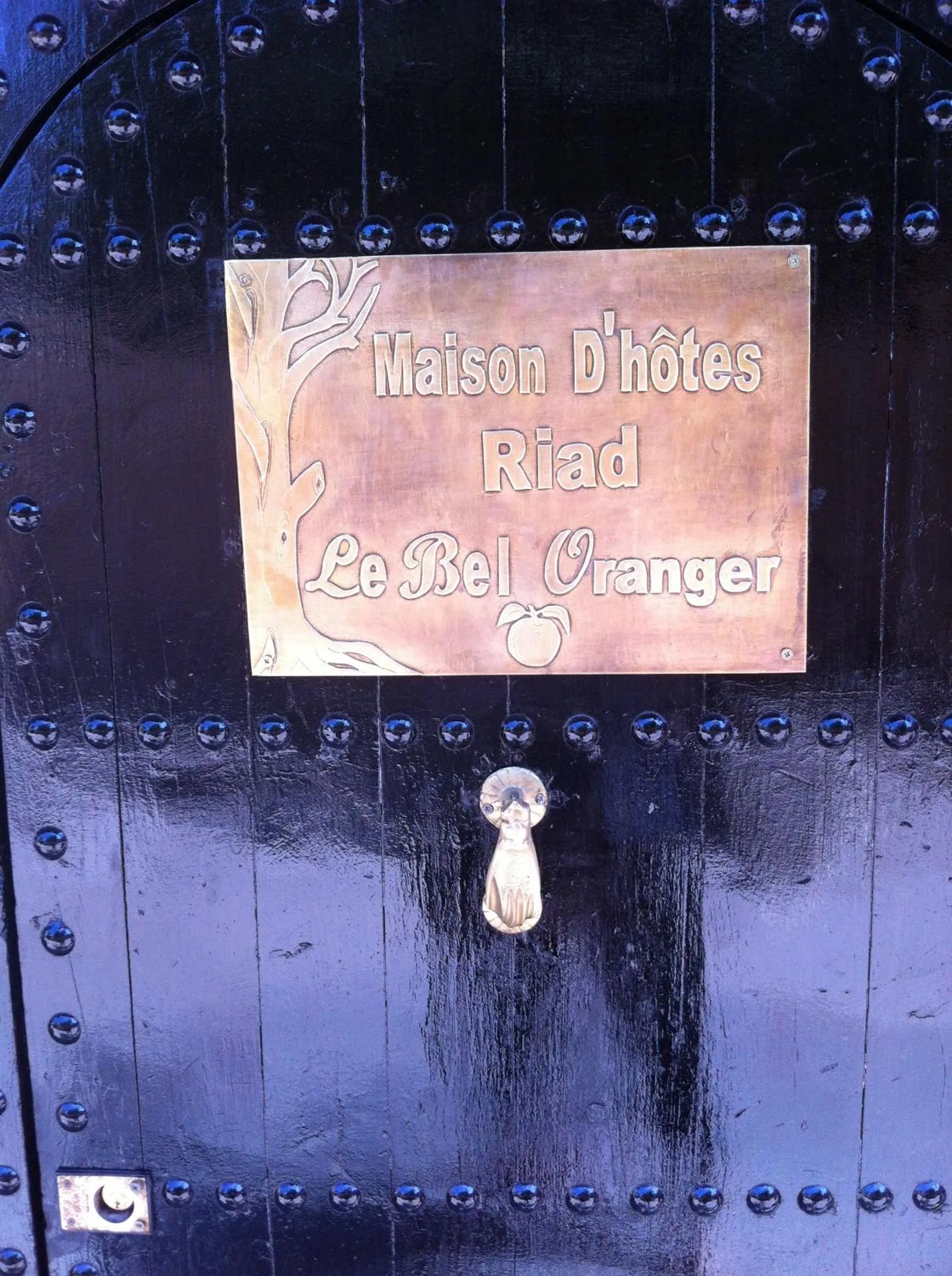 Facade/entrance in Riad Le Bel Oranger