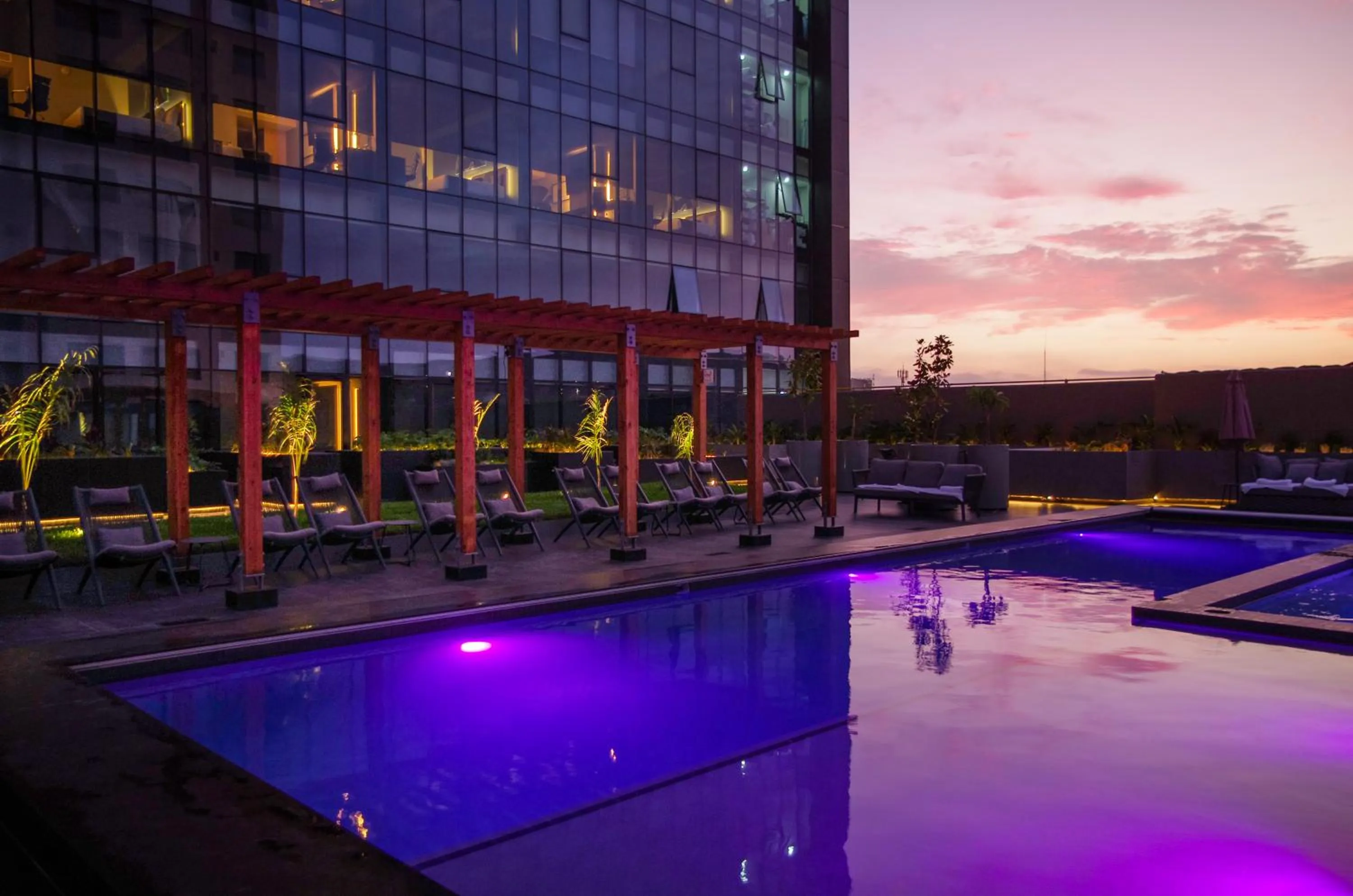 Swimming pool in QUARTZ HOTEL & SPA