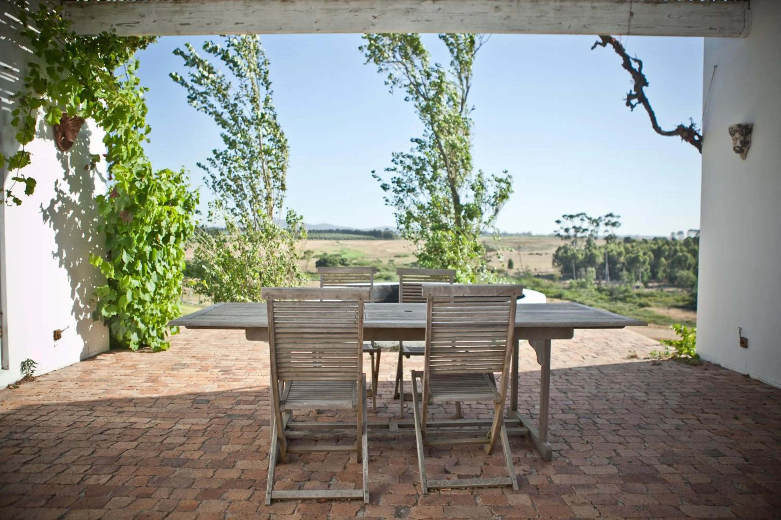 Patio in Hawksmoor House