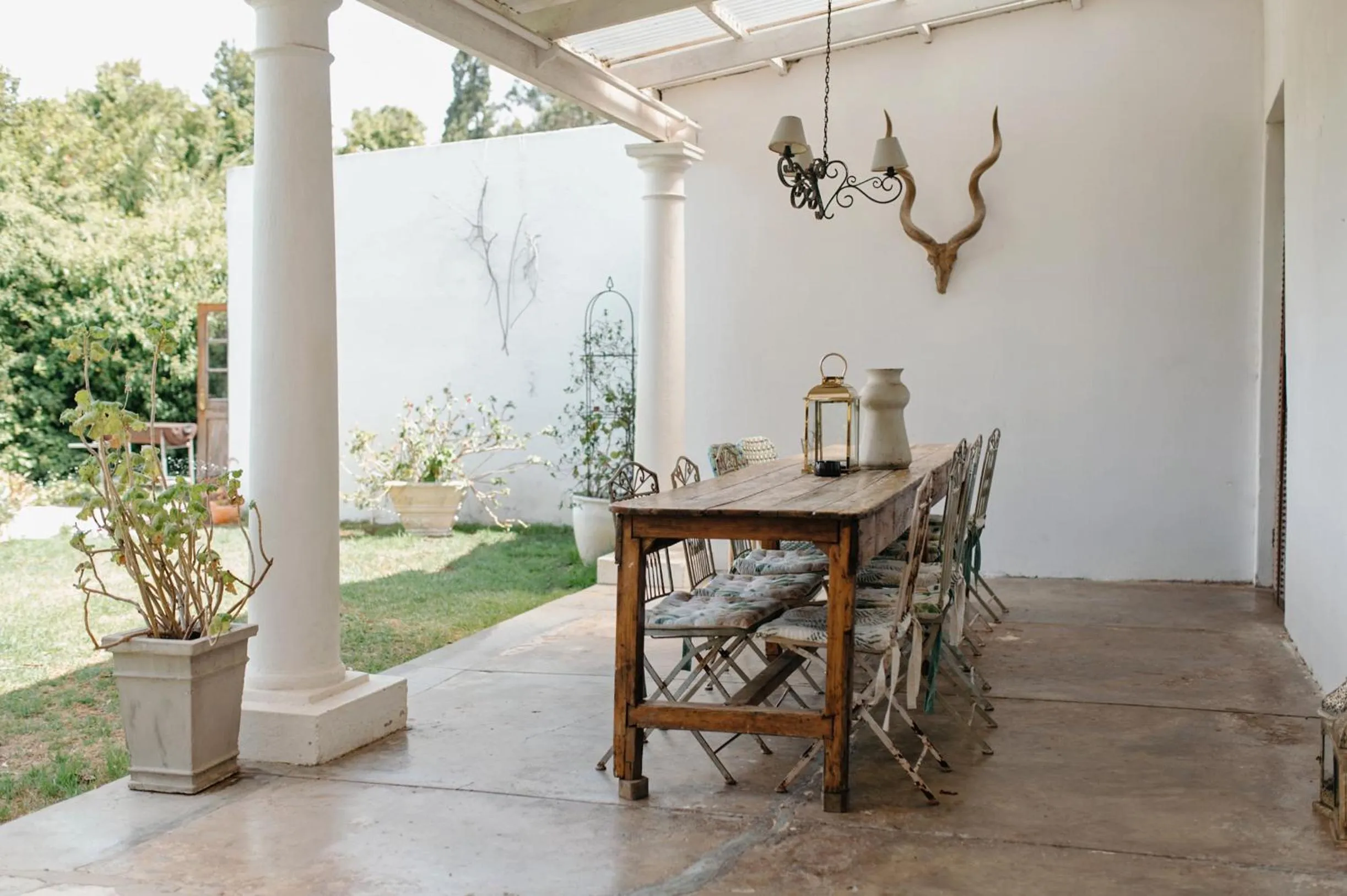 Patio in Hawksmoor House