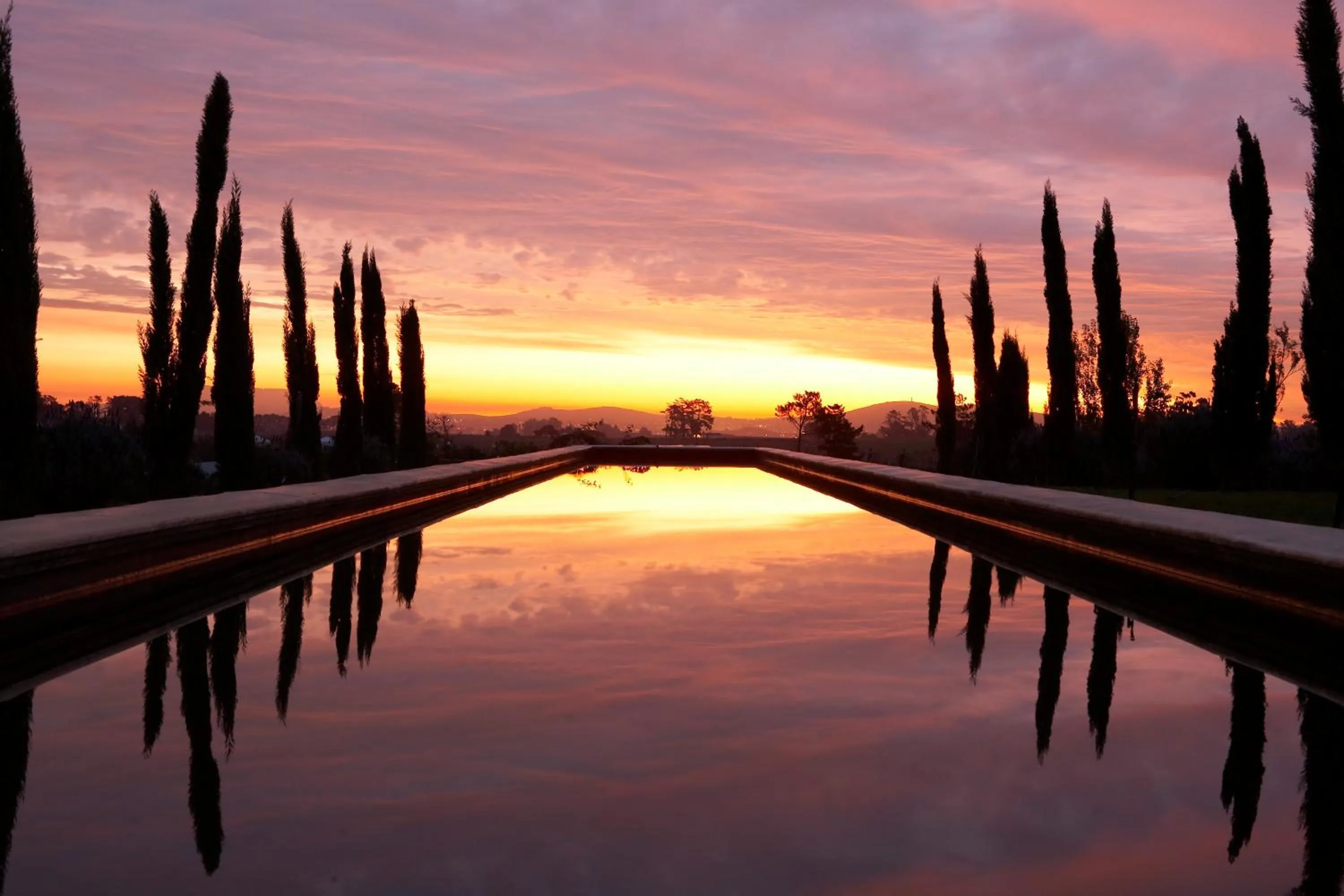 Natural landscape in Hawksmoor House